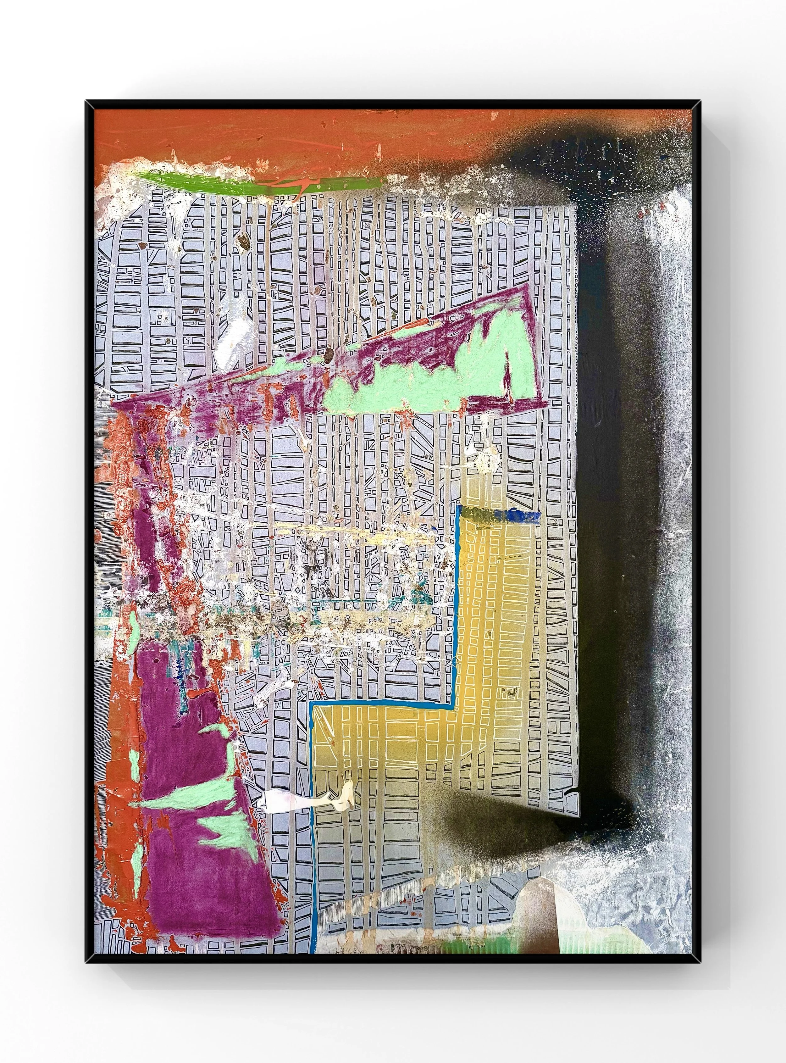  Pasadena  
 2025
 Mixed Media on paper