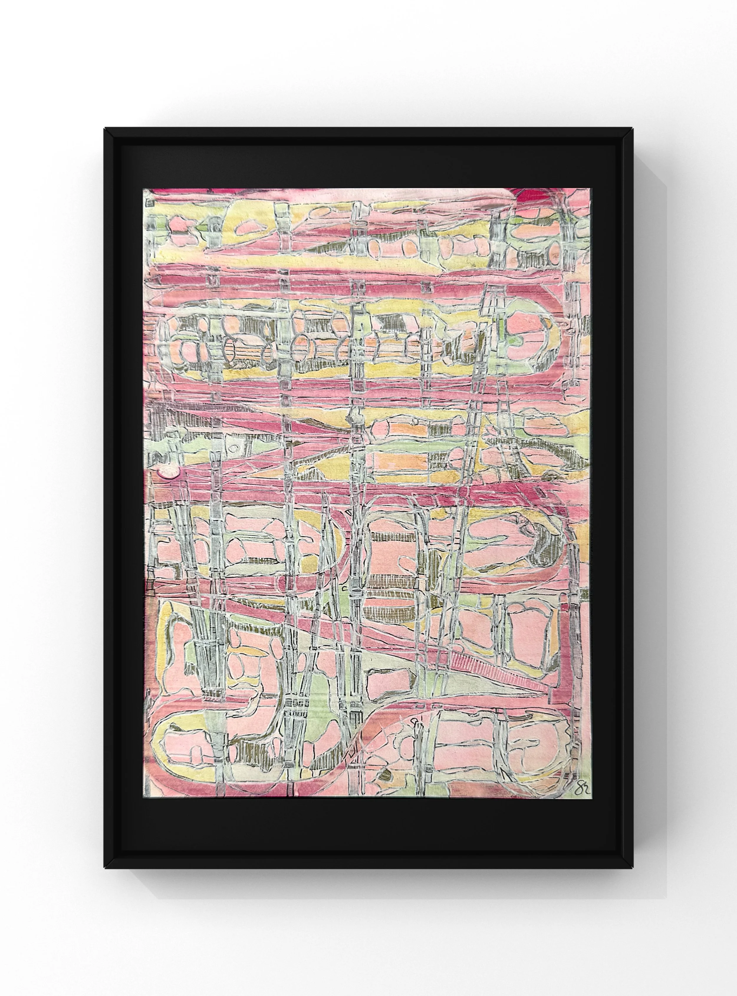  Skin  
 2026
 Mixed media on paper