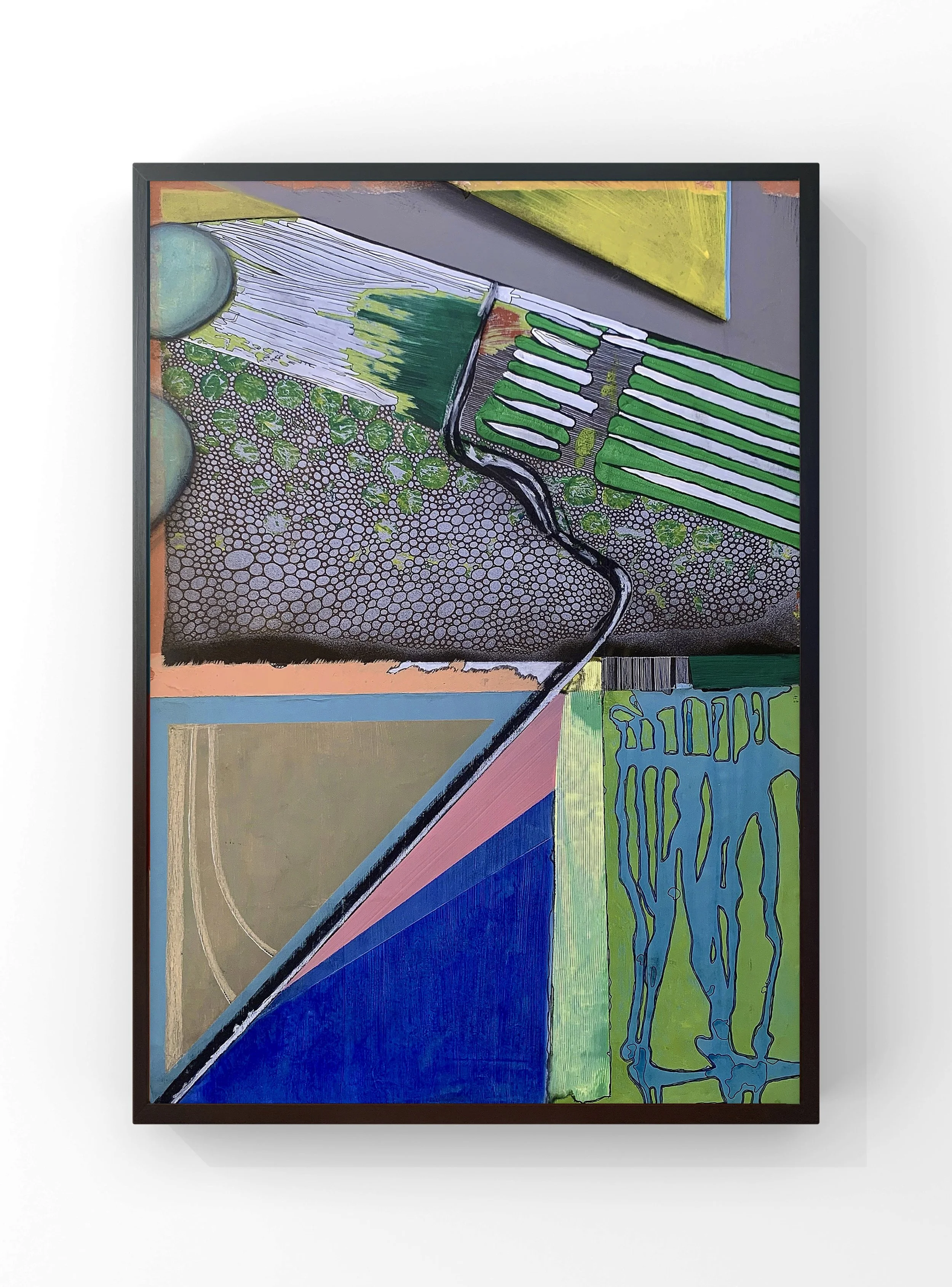  Autumn  
 2024
 Mixed media on paper
  Framed