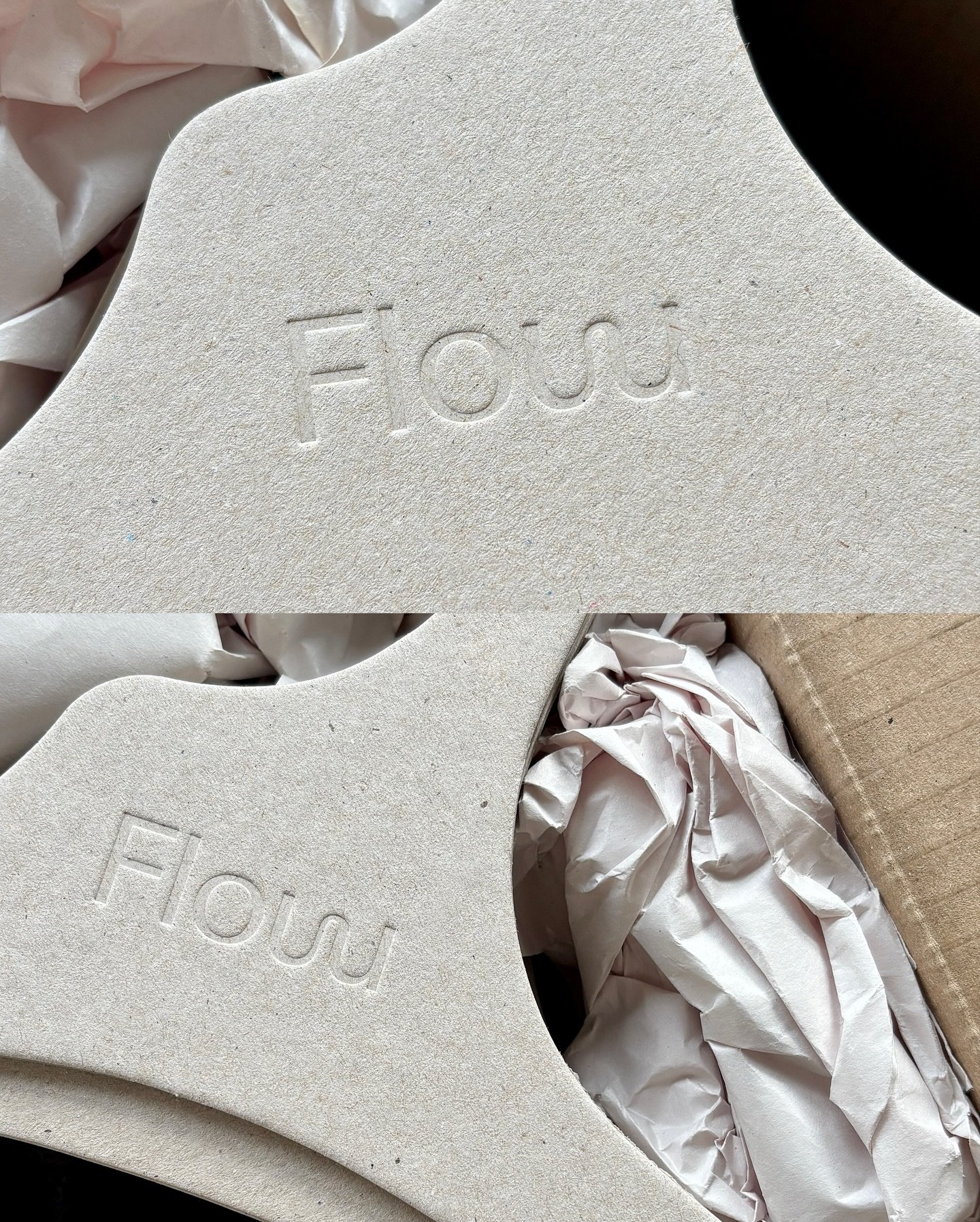 Grey Trempel hangers with transparent logo design for @flowintimates_ 💚

Each hanger design is specifically crafted to be lightweight, comfortable, functional, and beautiful.

#customhanger #lingeriehanger