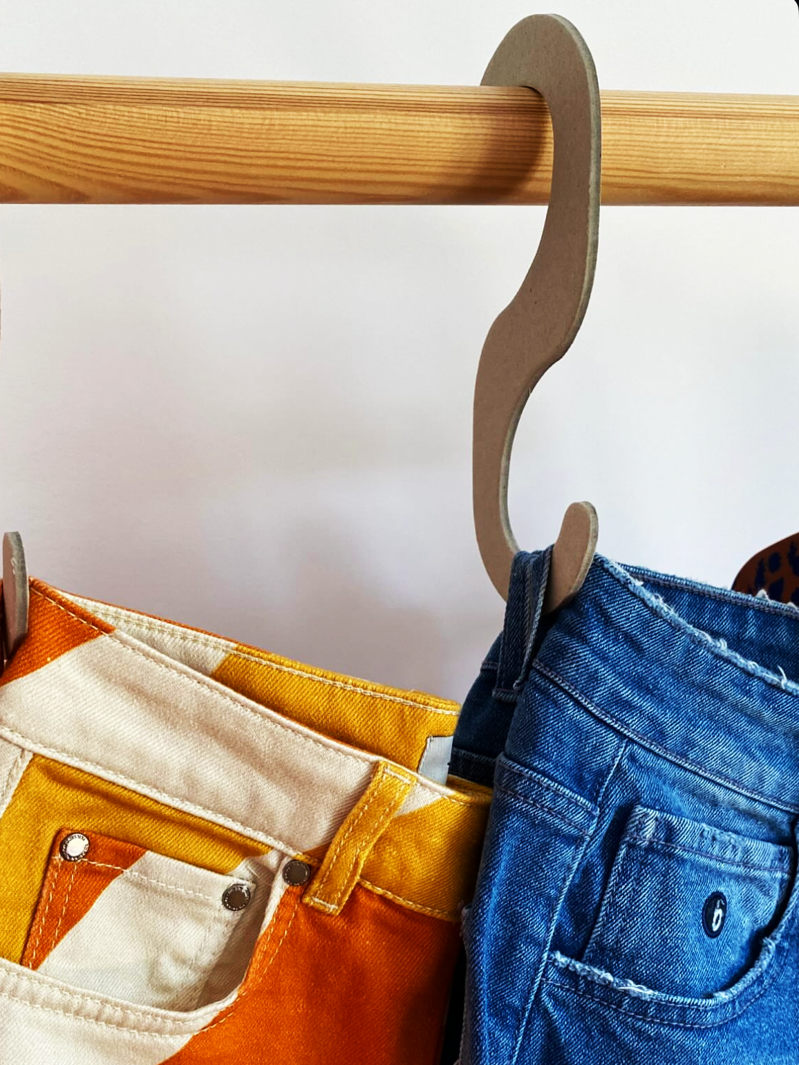 Brown / Pants and Bags