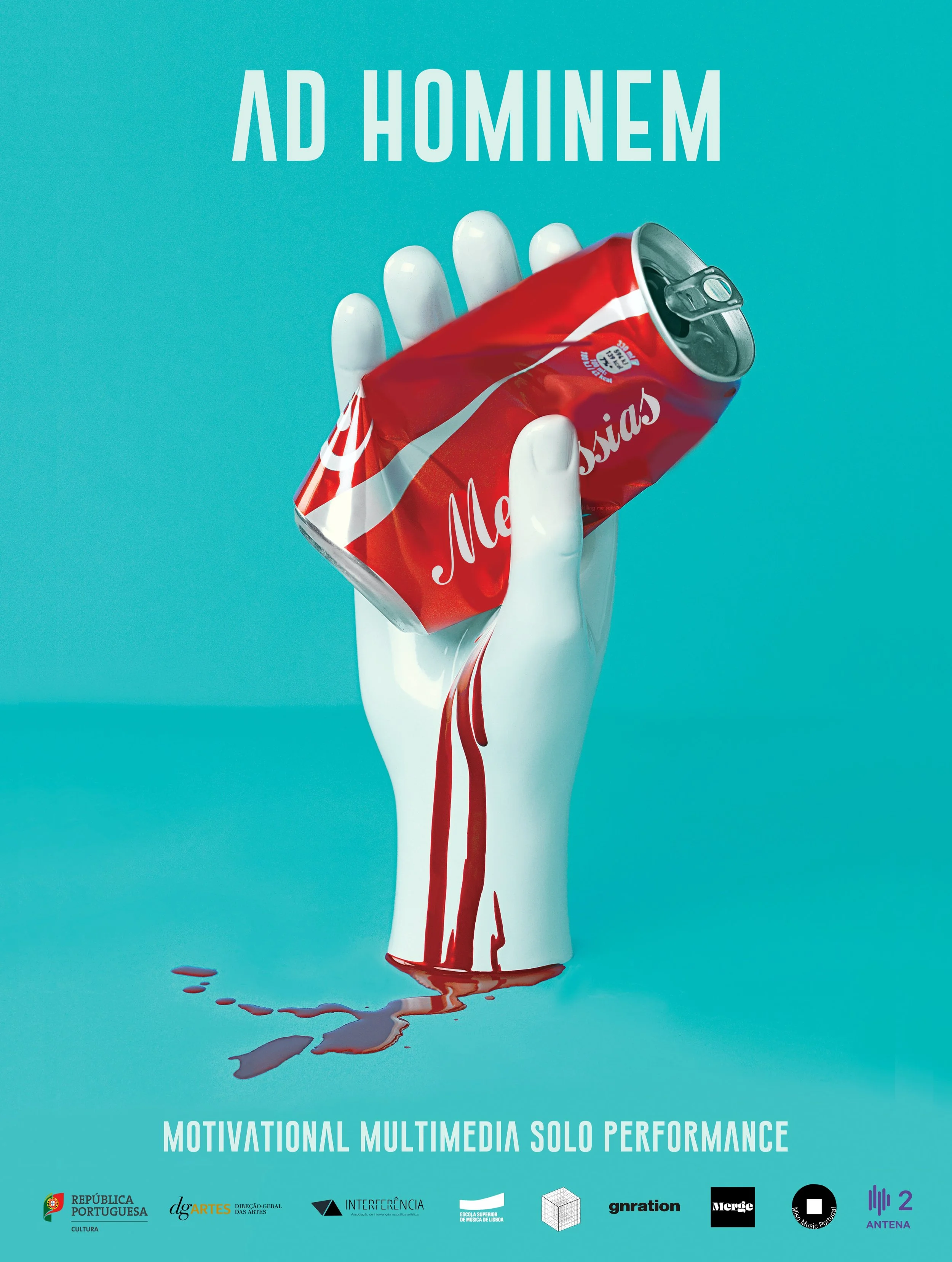 AD HOMINEM motivational multimedia solo performance •  João Carlos Pinto