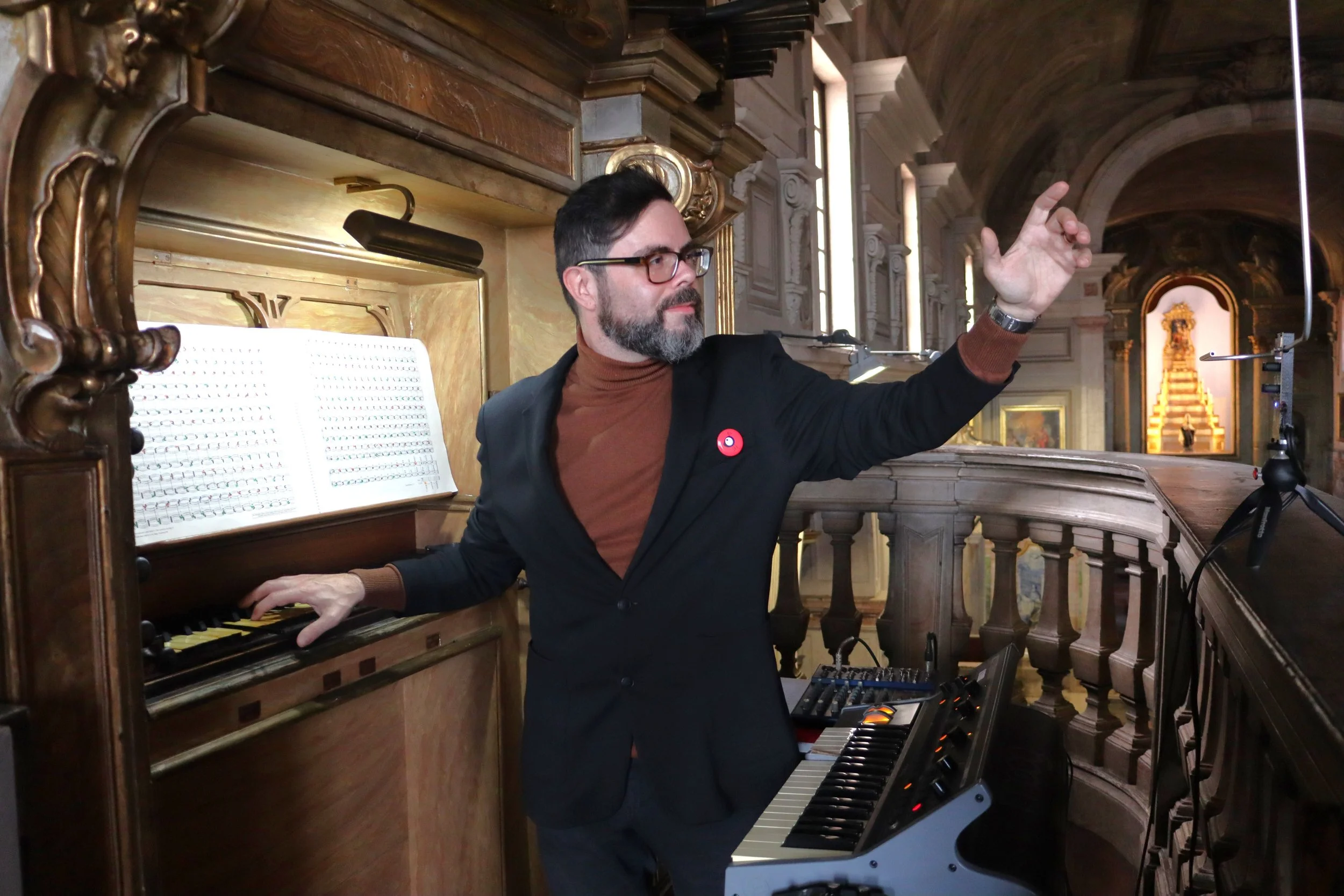 Cláudio de Pina - órgão de tubos "De resto, Orpheu não acabou"