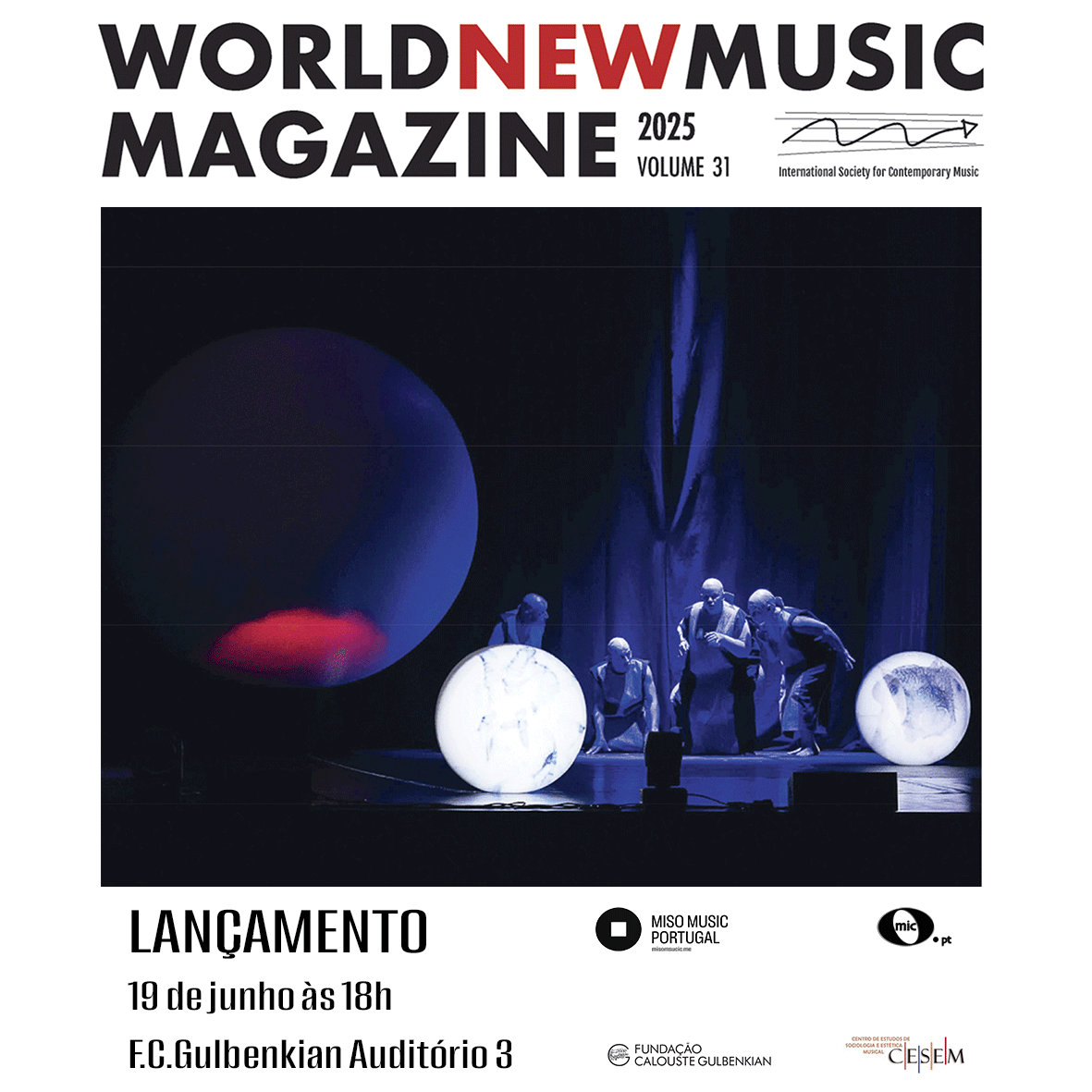 Lançamento World New Music Magazine dedicado a Portugal - Mesa Redonda