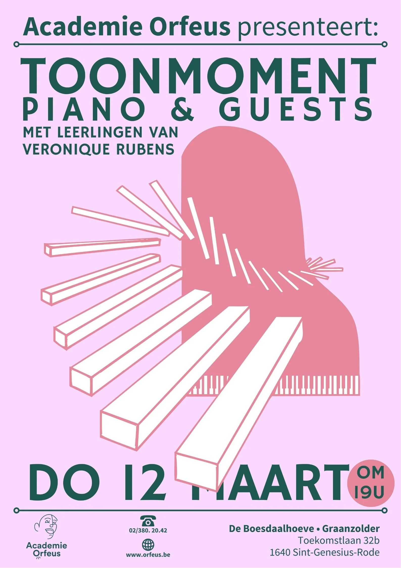 Toonmoment Piano &amp; Guests - met leerlingen van Véronique Rubens