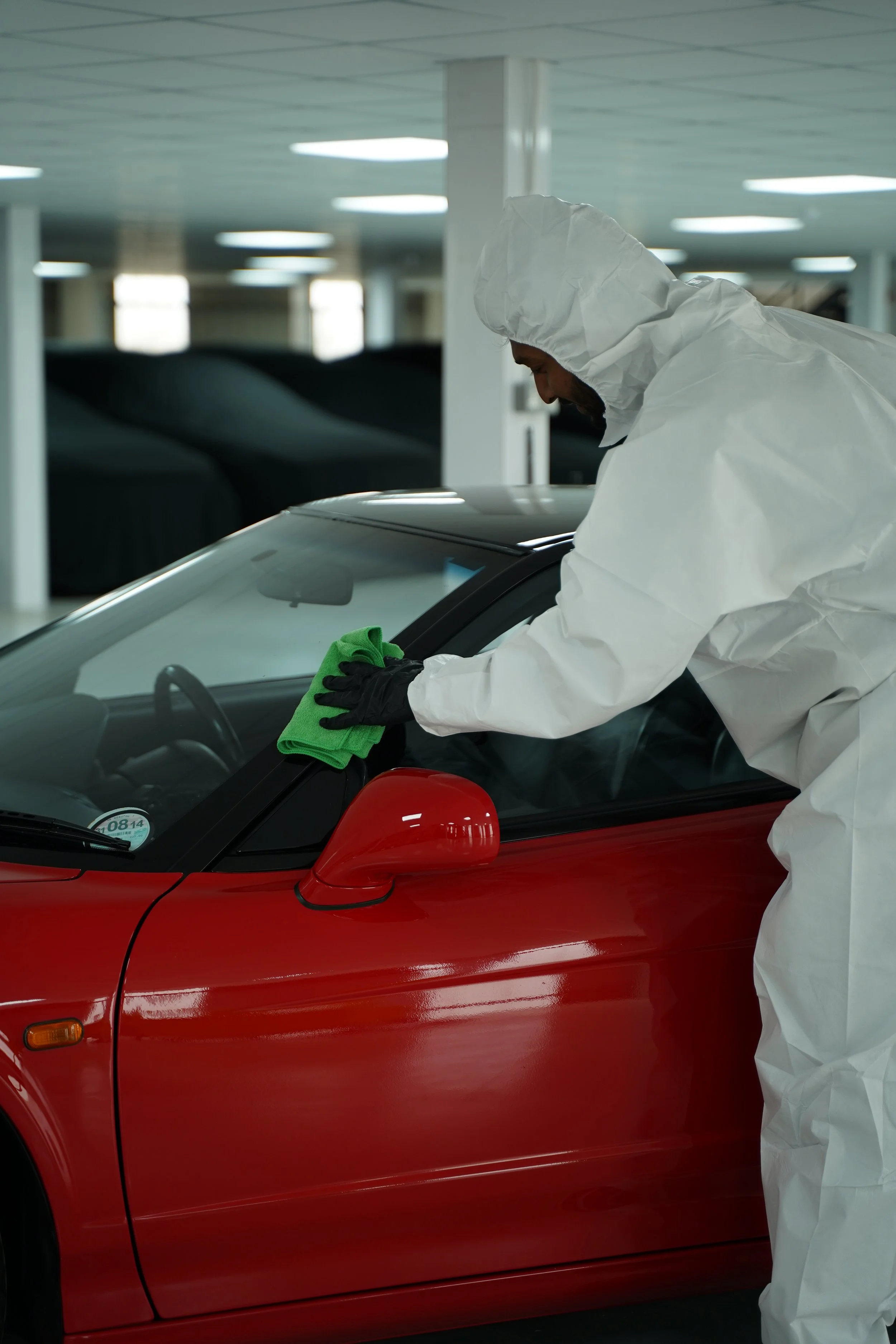 Car cleaning at CCVS