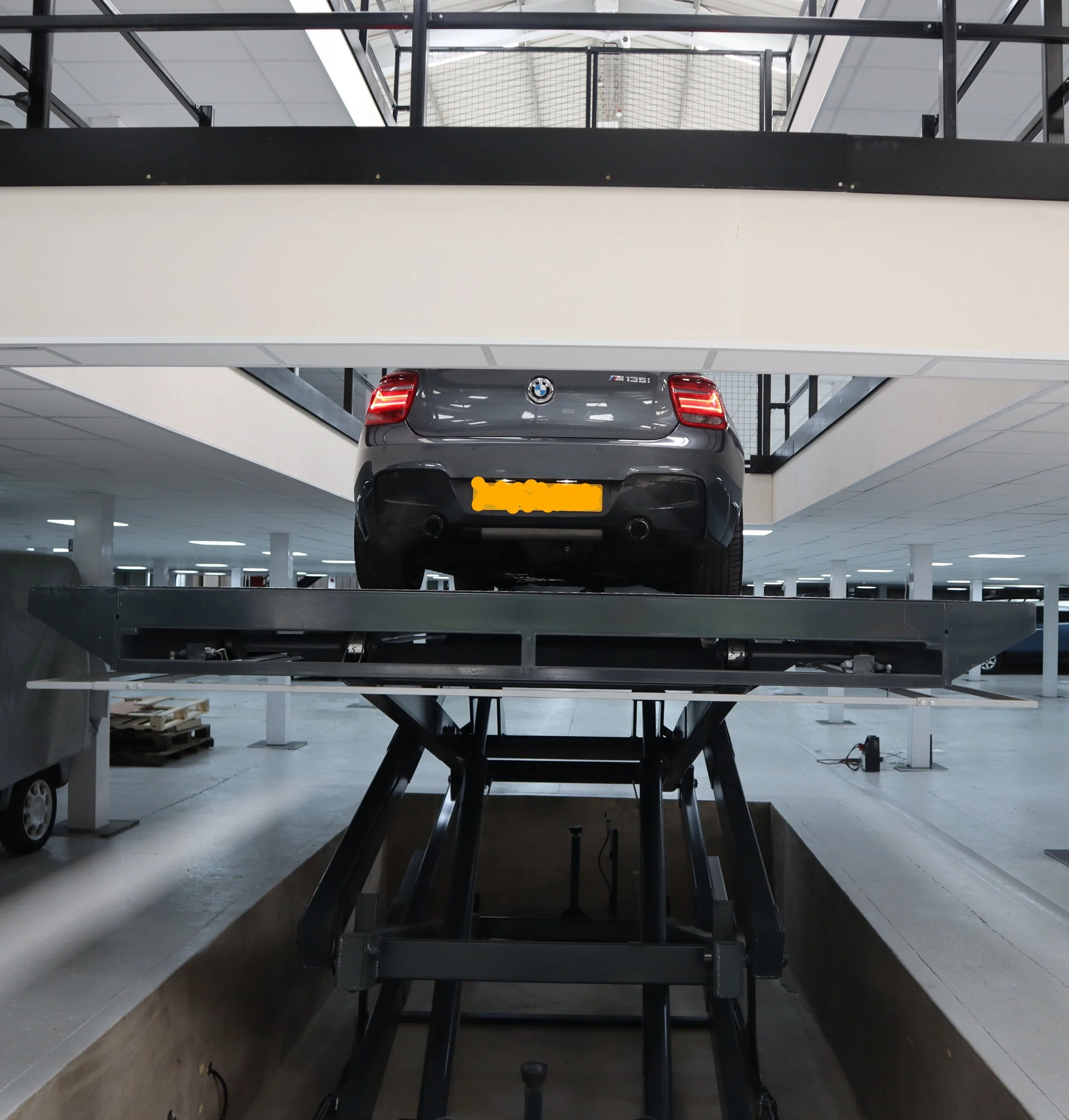internal bike and car storage