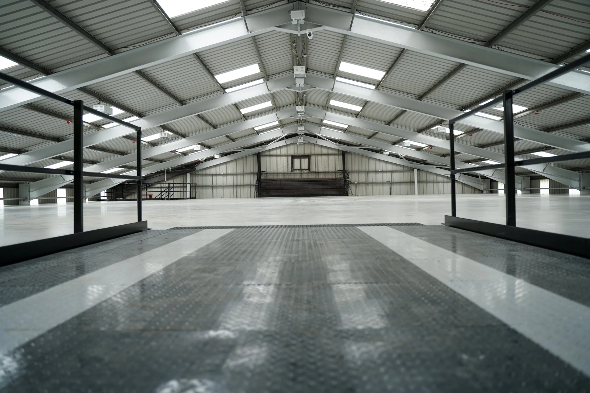 over 3 floors purpose built vehicle storage