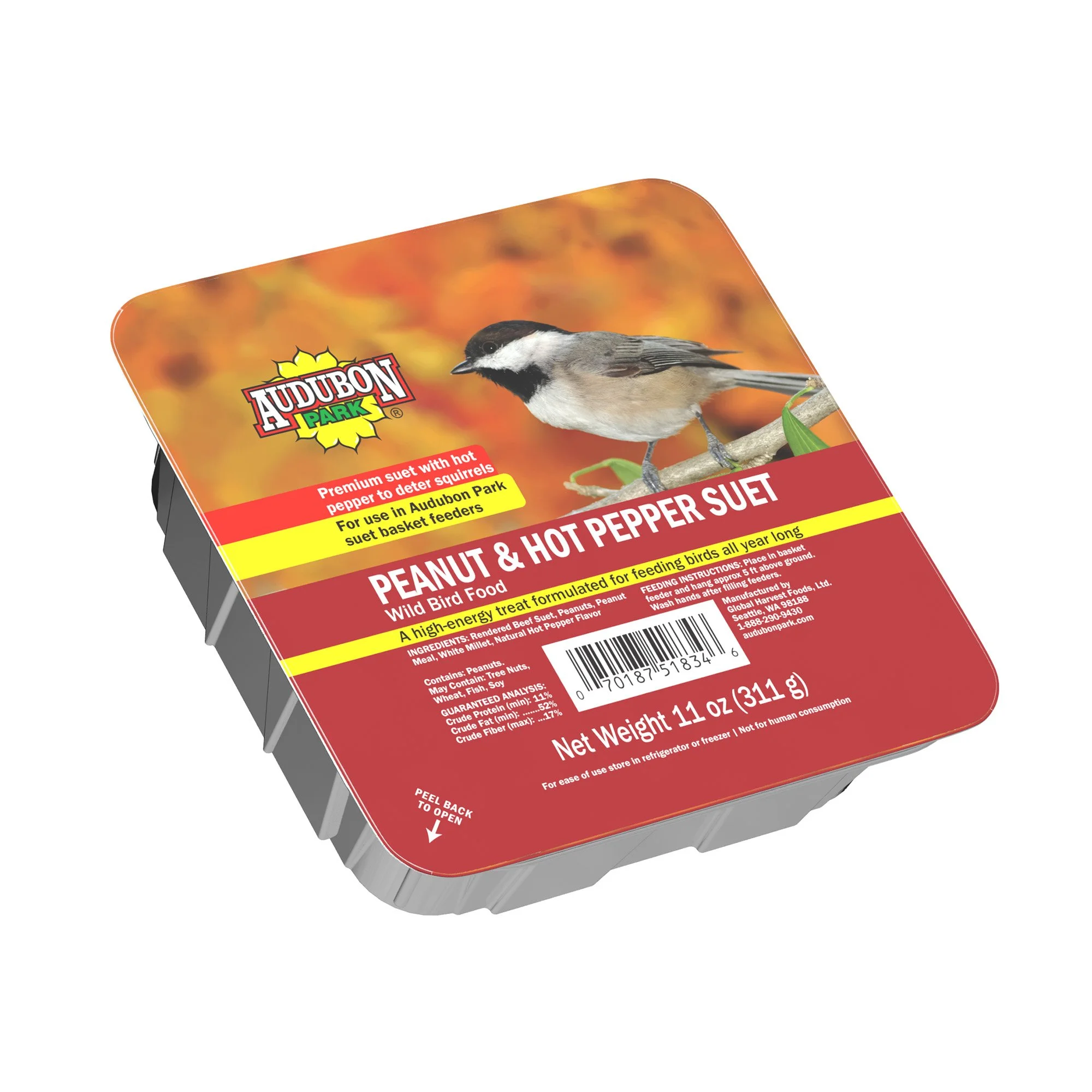 Peanut & Hot Pepper Suet