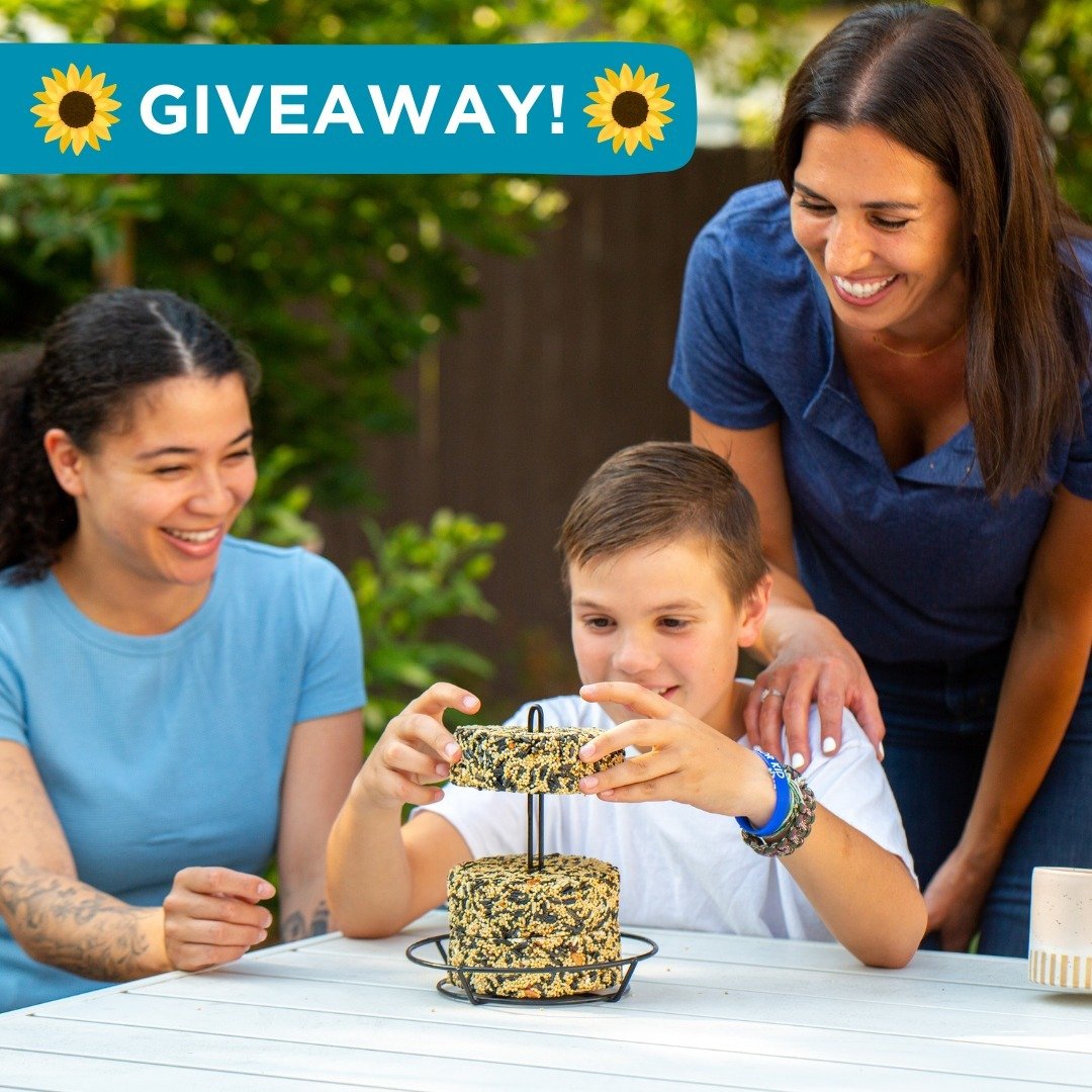 Welcome to Week 2 of the Audubon Park Wild Bird Food Giveaway in support of Mental Health Awareness Month! 🌻We&rsquo;re spreading the joy of wild bird feeding by giving away Wild Bird Feeding Starter Kits throughout the month of May! 

🌻The Audubon