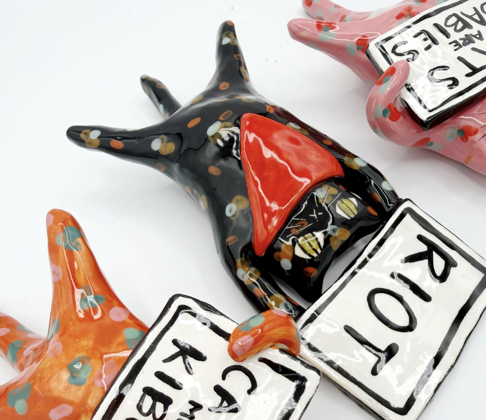 PRE-ORDER RIOT Kitty Wall Hanging