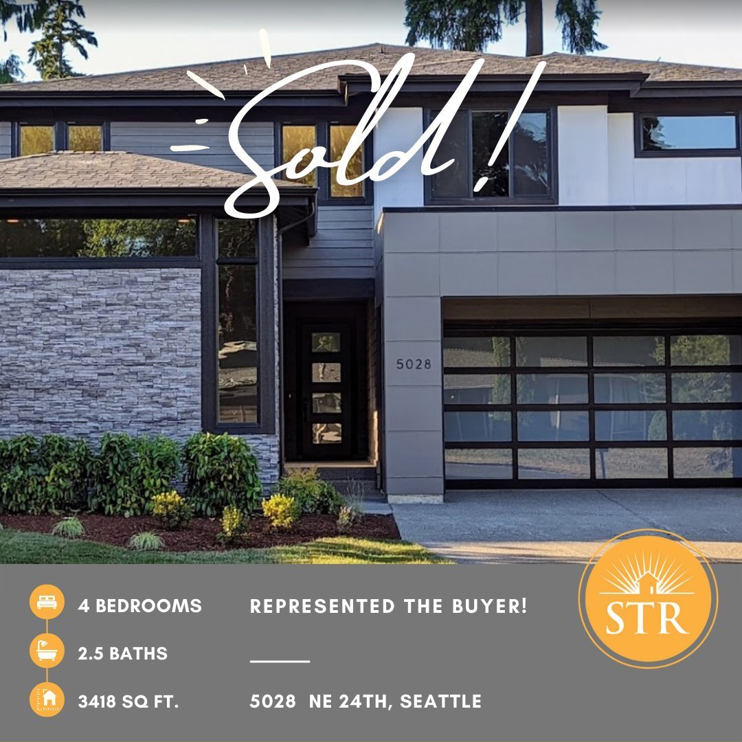 ⭐️ JUST SOLD! ⭐️
Sold Price $1,571,218
Represented the Buyer &bull; Total beauty in Renton! So happy for our buyers on this updated contemporary masterpiece. Looking for YOUR dream home? We've got you covered!