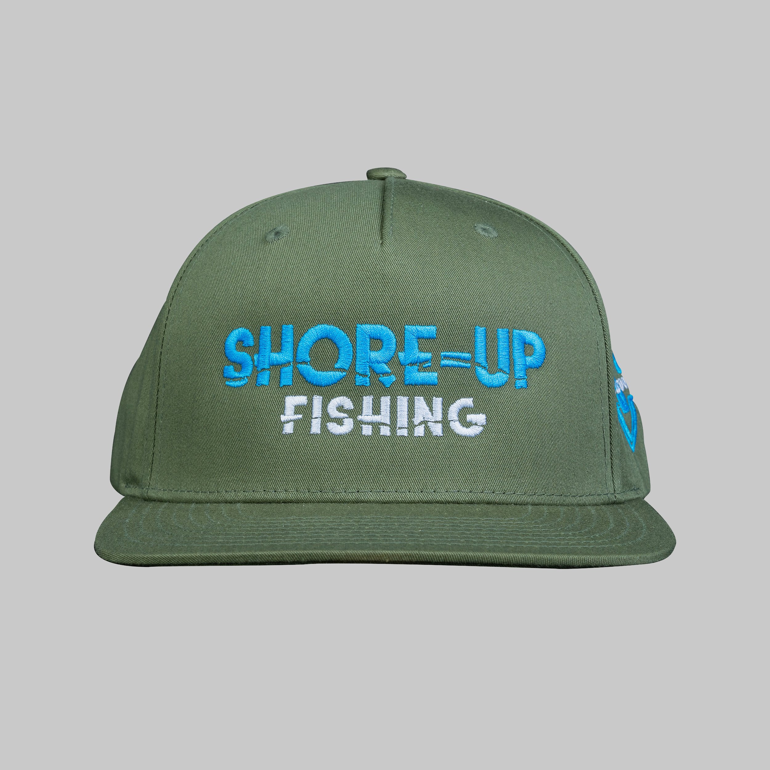 Shore Up - Green Flat Bill Hat