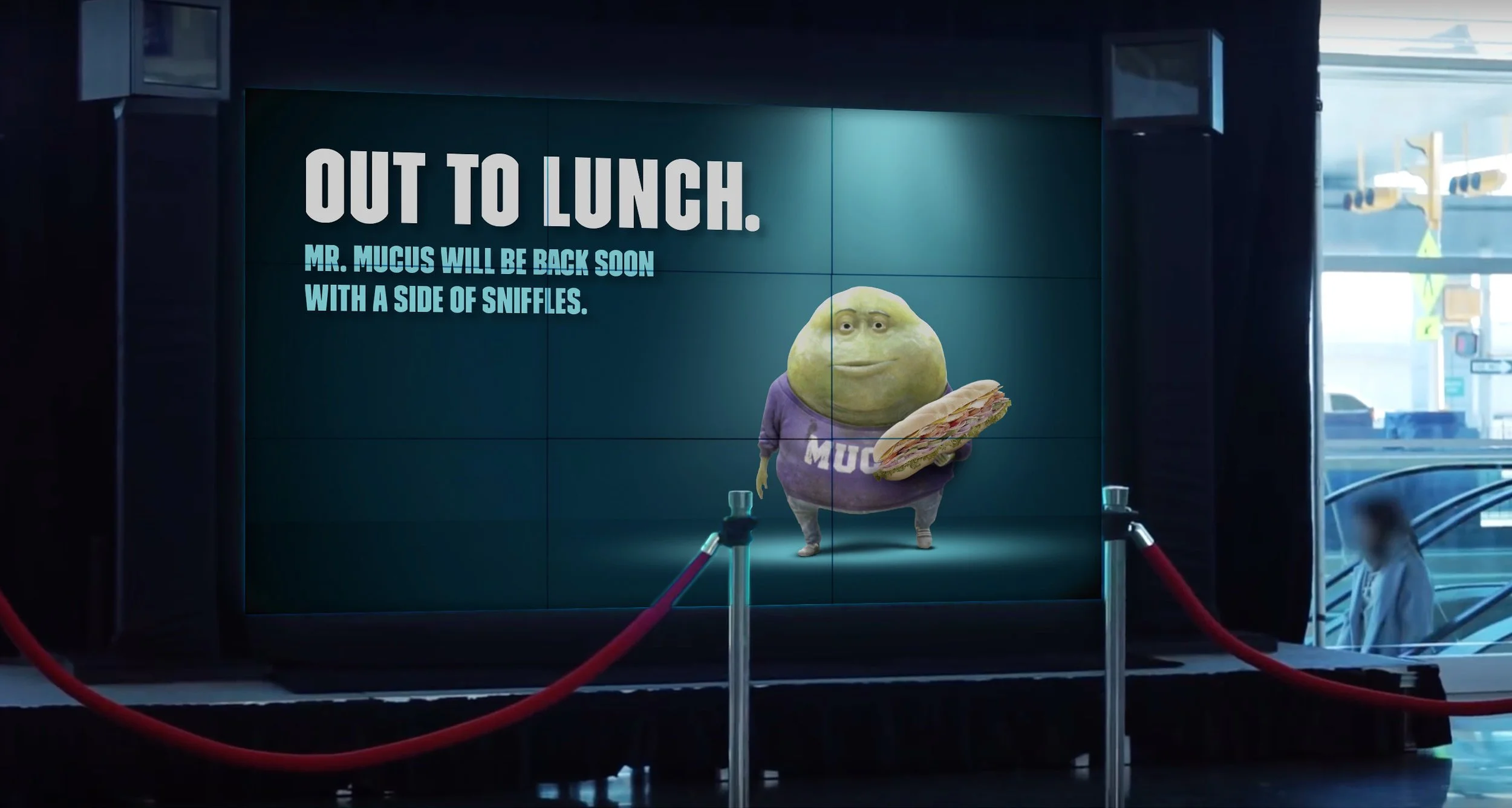Mr. Mucus Talks Back