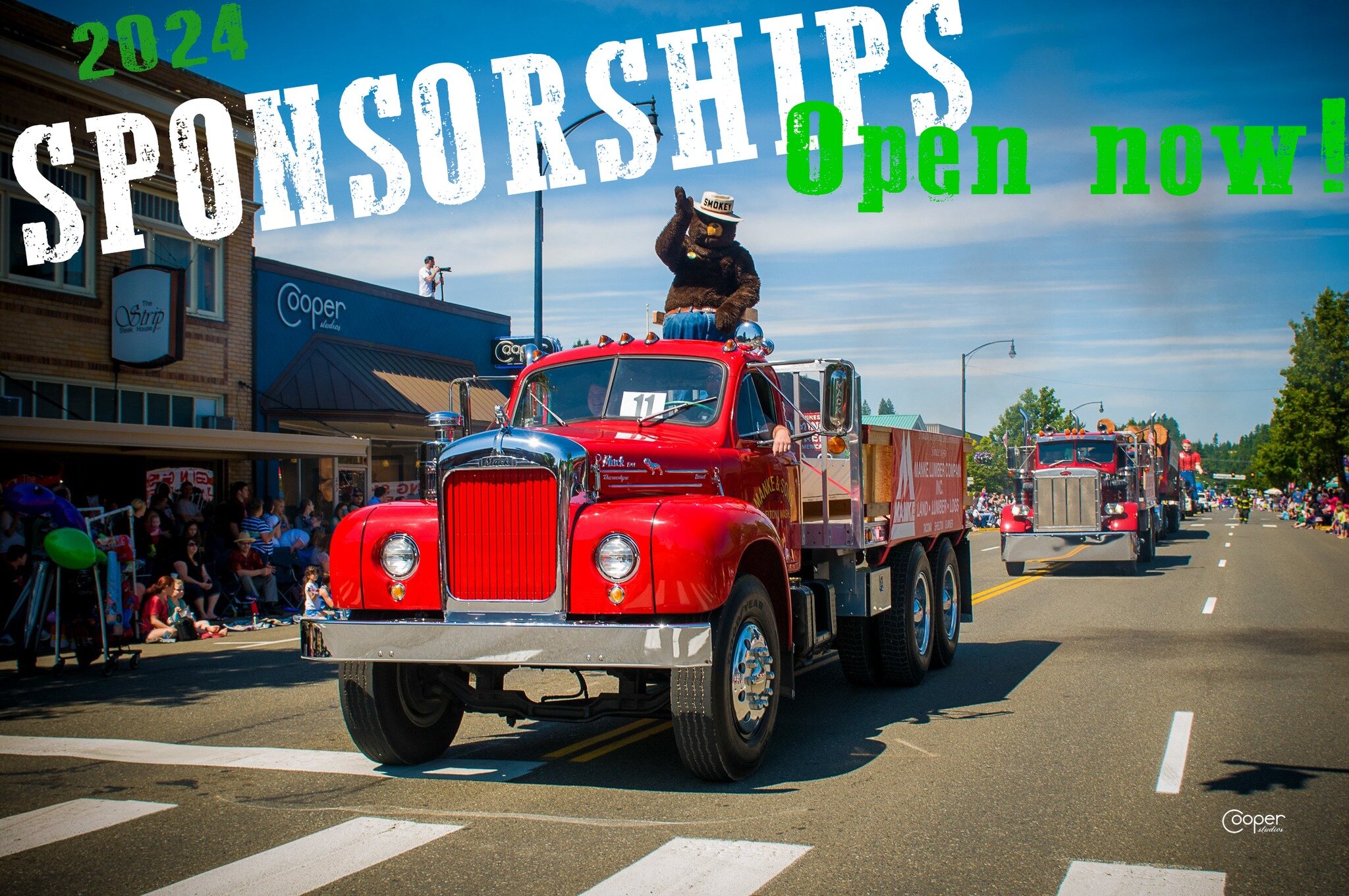 Be part of Forest Festival's 80 years of history by being a sponsor! Our local festival can't happen without the community, and we are continually grateful for the support we receive each year. Sponsorship levels begin at $250 and we have one (1) Pau