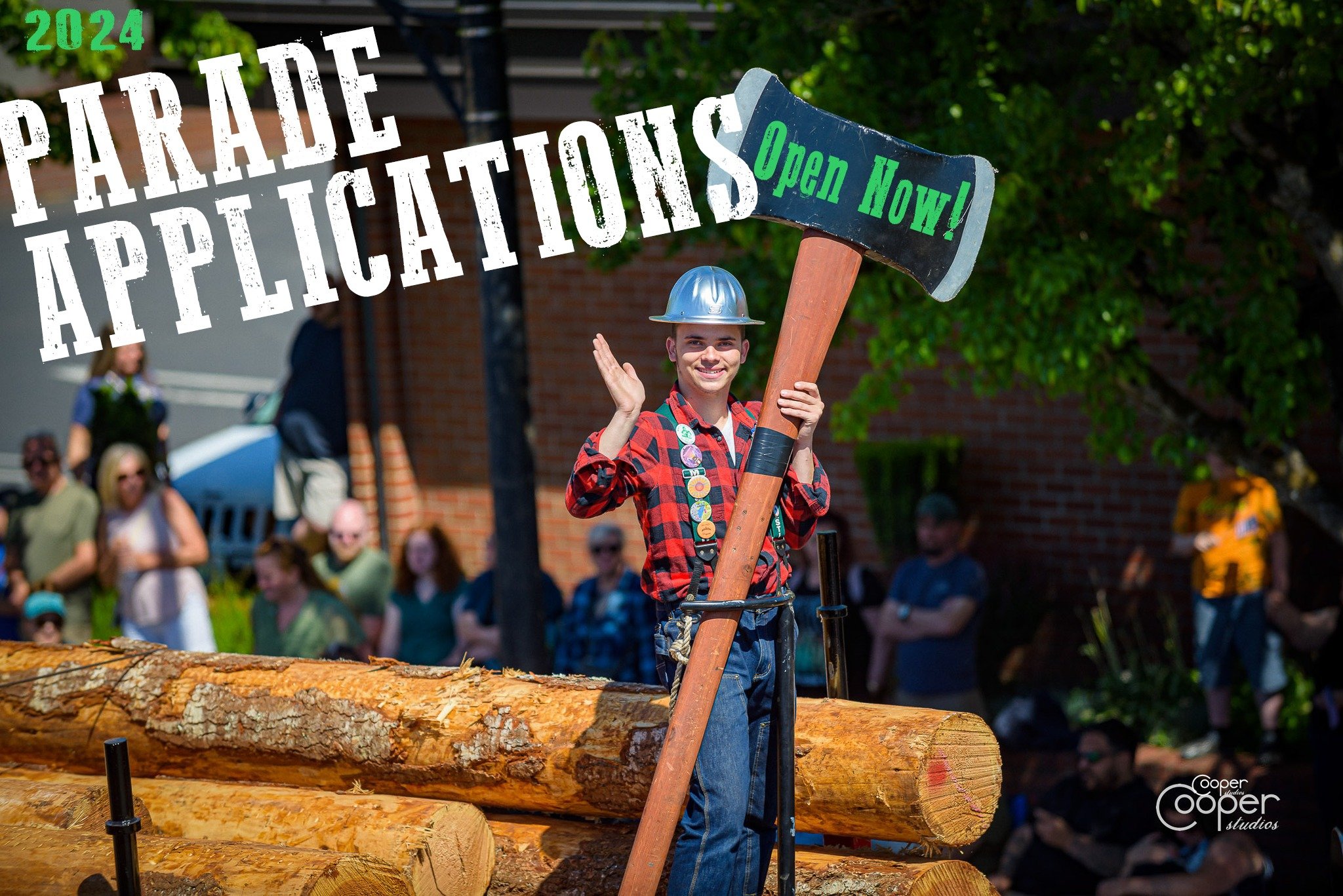 We're so excited for our 80th year of Forest Festival! Will you be joining us in the Paul Bunyan Grand Parade on Saturday, June 1st? Entries are encouraged to be decorated using the annual theme (Believe in Bunyan &amp; Babe), including music and ani