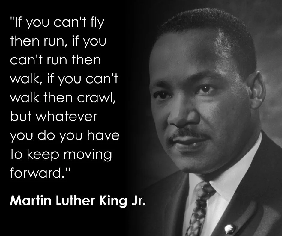 We keep moving together - together.