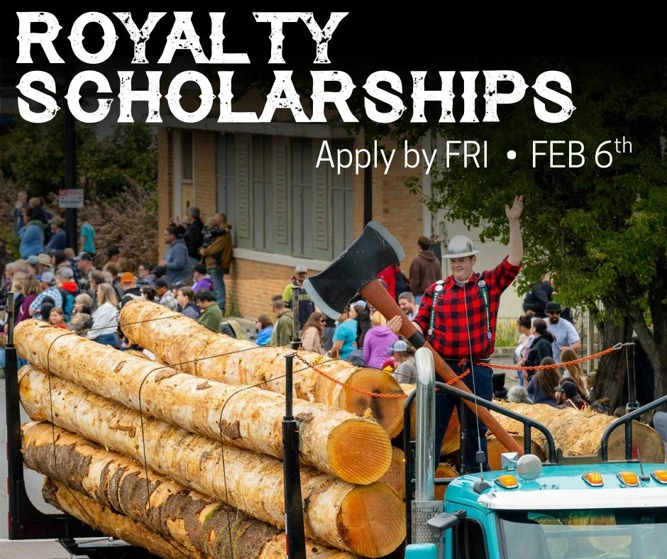 SEVEN SCHOLARSHIPS OPEN | 2026 Royalty Court 

Participating in the Mason County Forest Festival Royalty Court offers high school students a unique opportunity to grow as leaders, connect with their community, and leave a lasting legacy. 

Find out. 