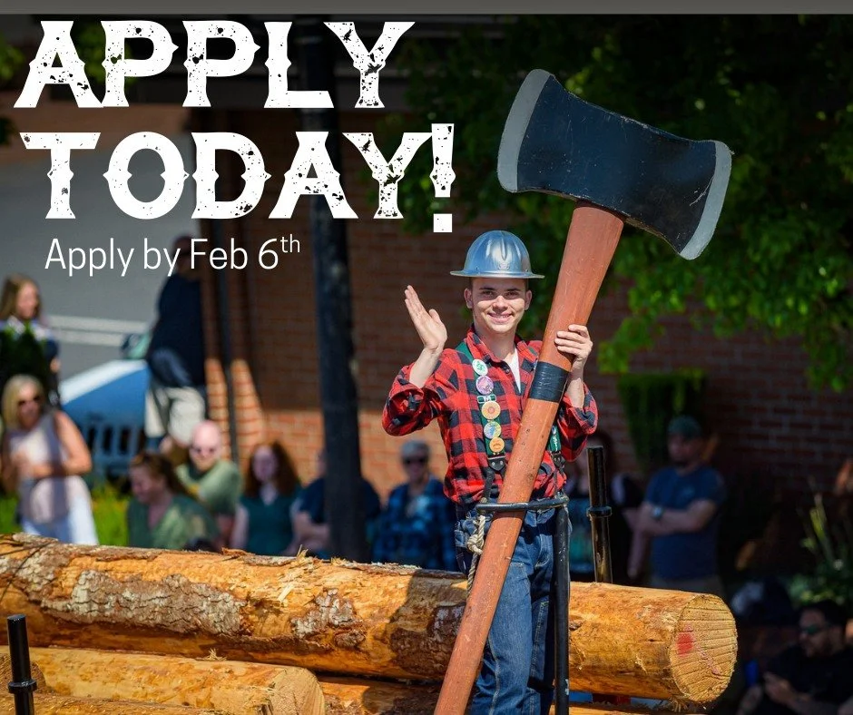 Hey GUYS! Looking for a couple gentlemen to represent Mason County as Paul Bunyan + Timber the Axe Man. Scholarships range from $500 - $2000 per position! 

Also - we have two ambassador positions open to any freshman or sophomore residing &amp; atte