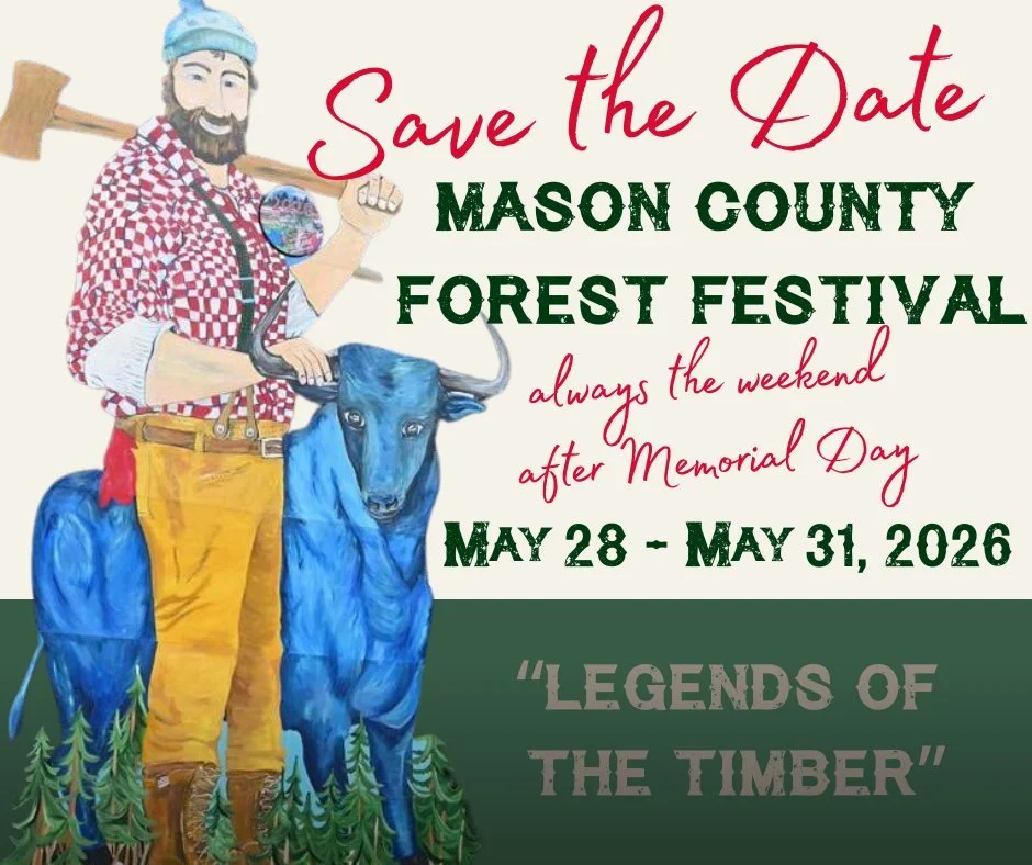 SAVE THE DATE |  May 28 - May 31, 2026

For decades now, Forest Festival has always been the weekend after Memorial Day. With tons of events from Thursday - Sunday, you won't want to miss all the festival activities this year! 

#ForestFestival #Maso
