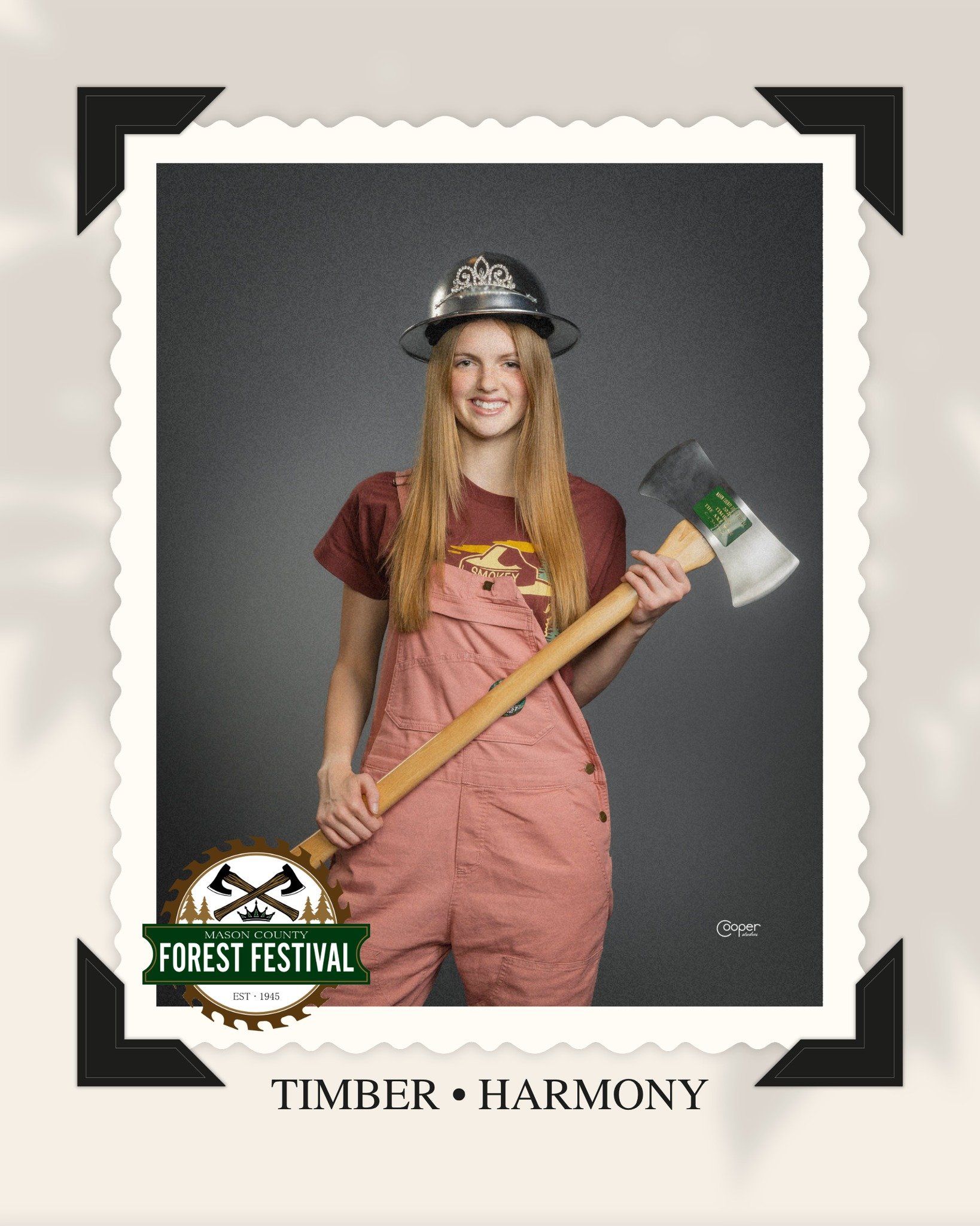 👑 ROYALTY SPOTLIGHT - HARMONY, Timber
Junior, Shelton Highschool

I have lived in Mason County my whole life and have attended every Forest Festival for just as long. I am so honored to be on the royalty court and a part of our beautiful community&r