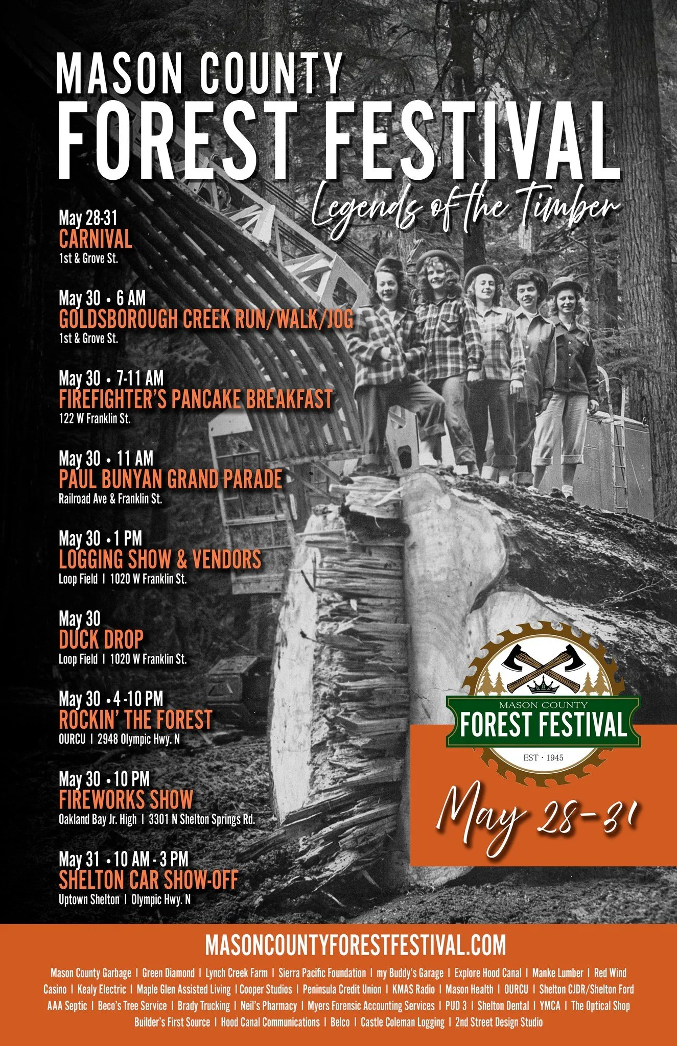 WE MADE IT | It's officially Forest Festival 🌲
A friendly reminder - all official information regarding dates and times will run through our social media pages and website. 

We love the community's enthusiasm for the event, but we're also seeing a 