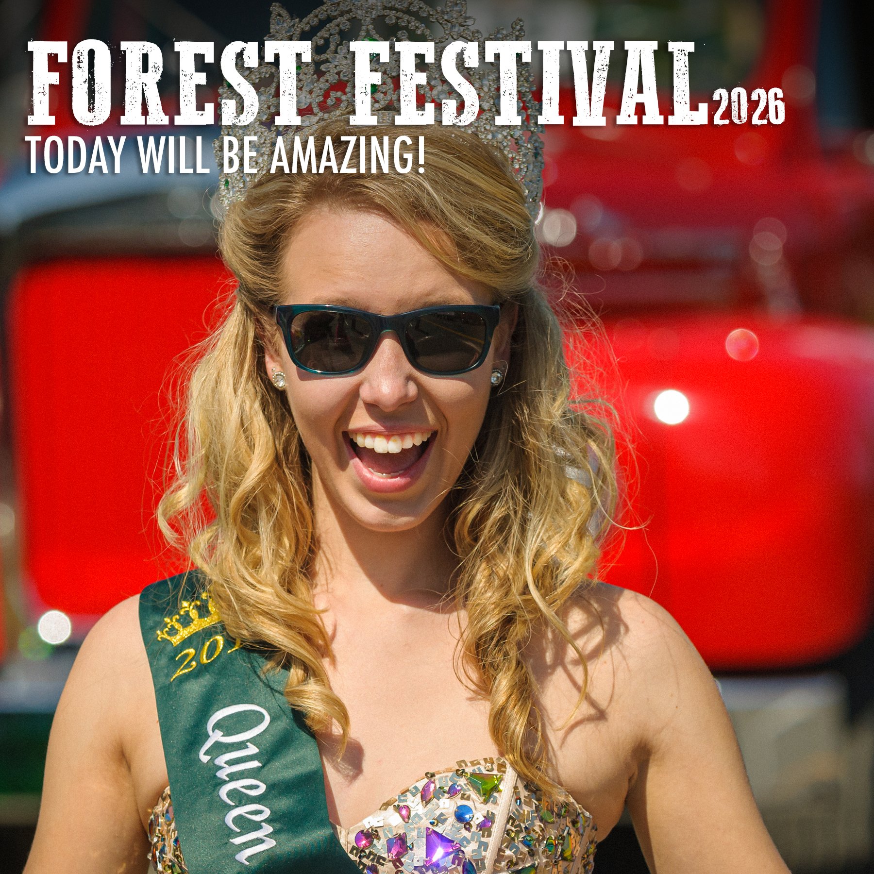 ✨There is SO MUCH happening today for FOREST FESTIVAL 2026!
We can't wait to see you.

Visit https://www.masoncountyforestfestival.com/
for all the details!