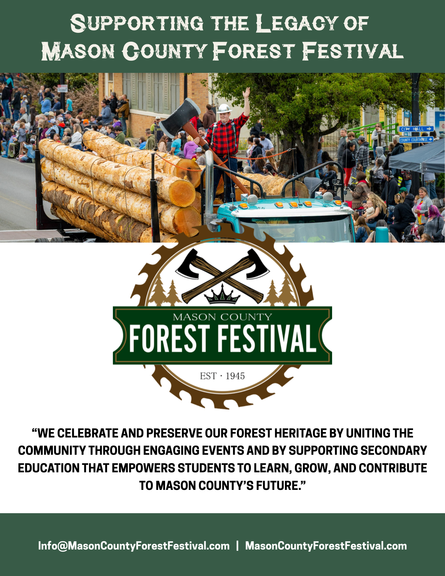 Forest Festival Sponsorship