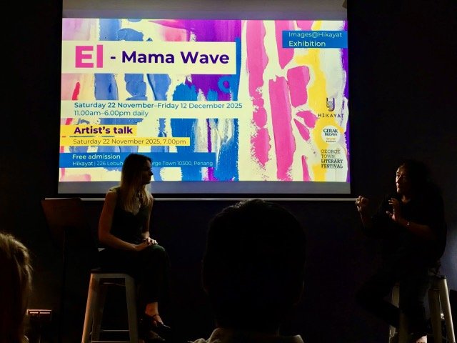 Artist's Talk at Hikayat Gallery, Penang, Malaysia, November 2025