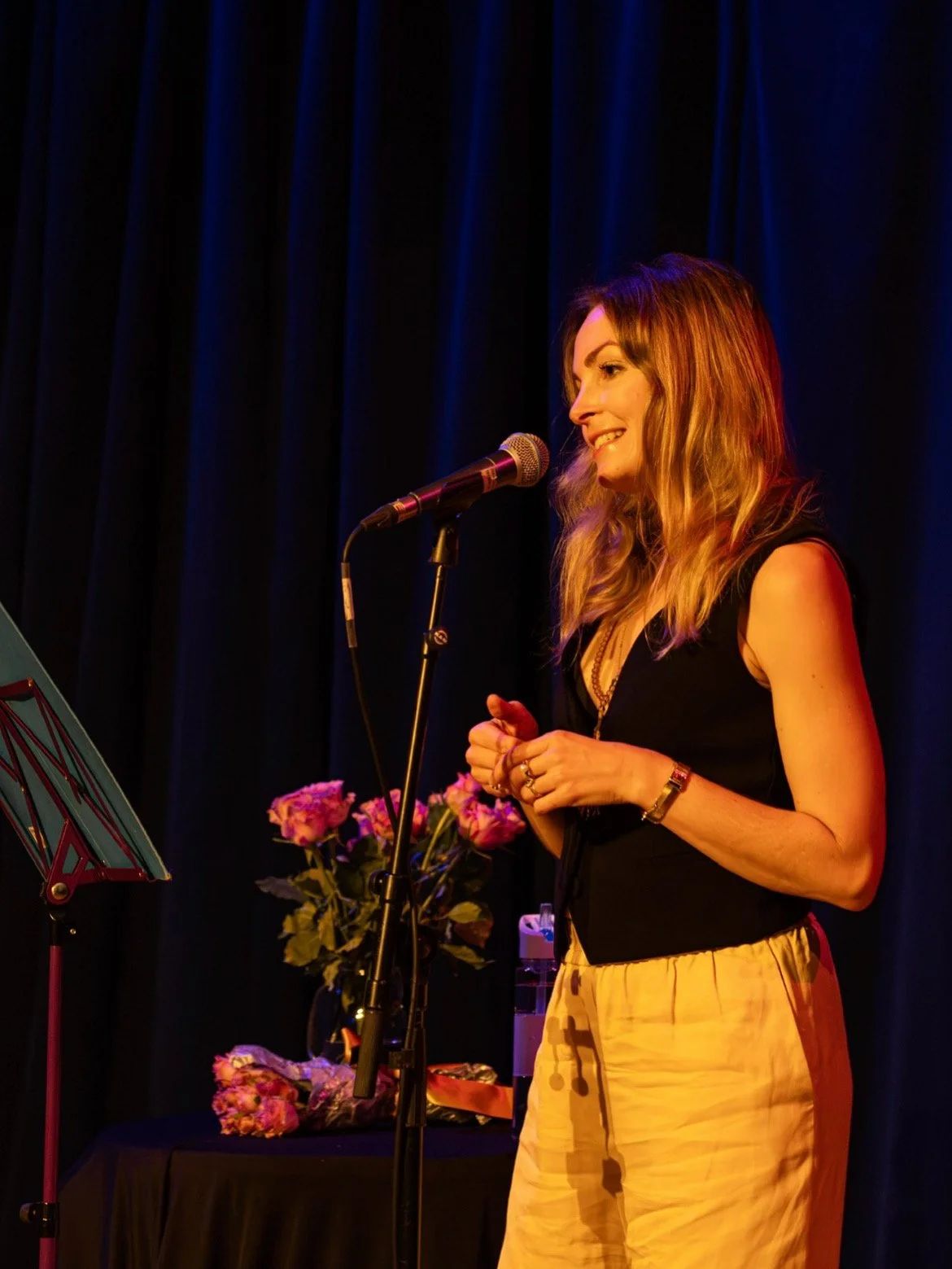 Reading at Aberystwyth Arts Centre, November 2025