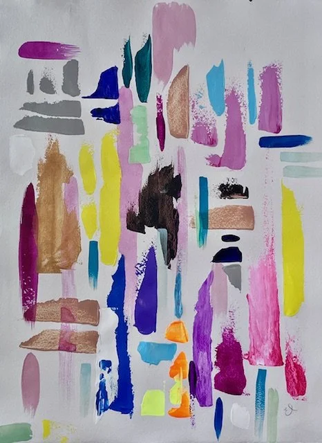 Wave // 2026 // Acrylic and gouache // 57cm x 77cm