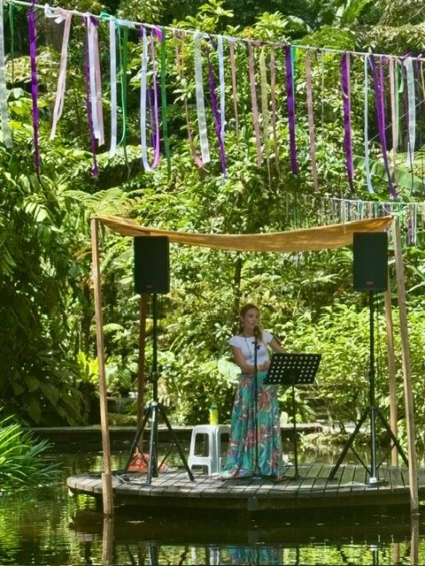 Reading at BUMI Festival, Penang, Malaysia, June 2025