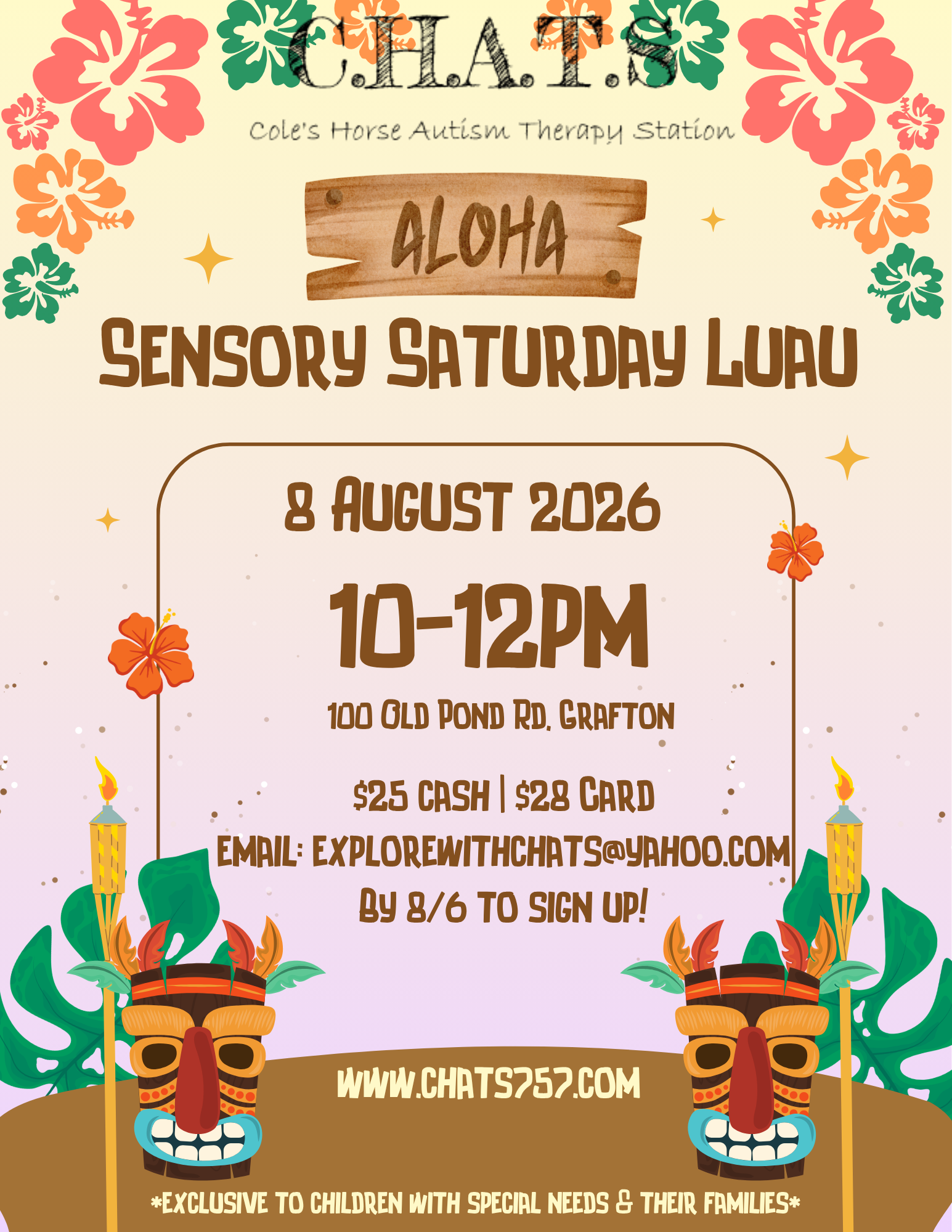 Sensory Saturday Luau