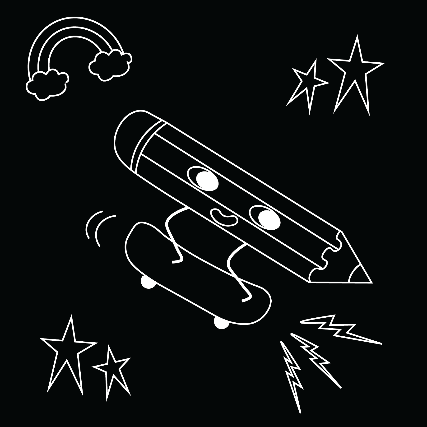T-shirt design back