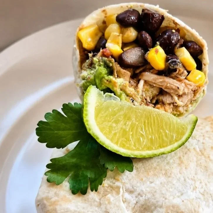 BBQ Chicken Burrito