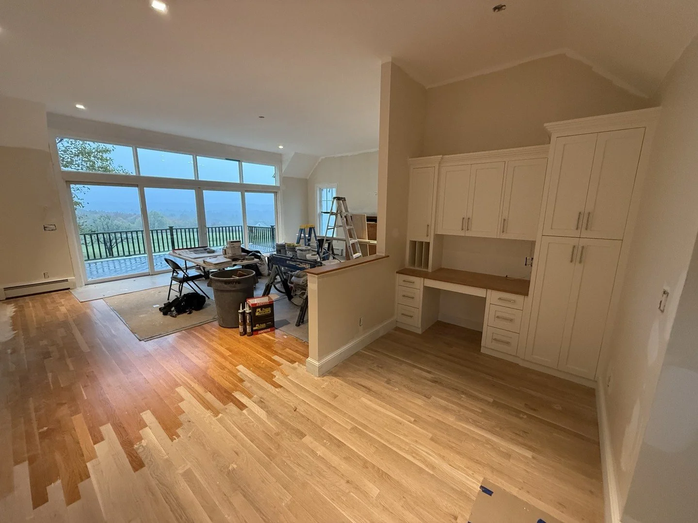 Wrapping up this room with a crazy view!