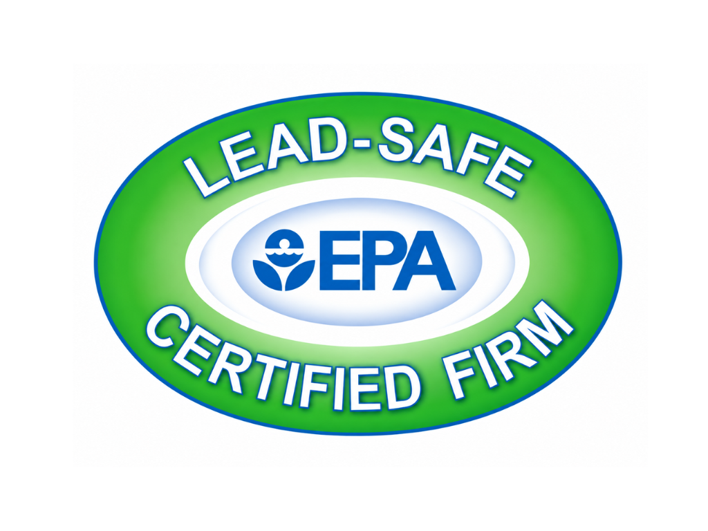 Certified in lead-safe renovation practices.
