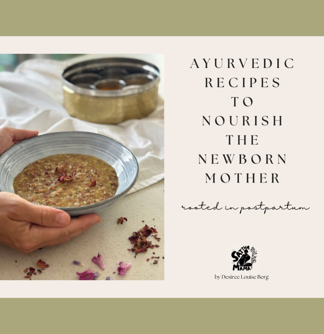 A treasure for new mothers: the traditional Ayurvedic postpartum recipe bundle!

Become inspired by the ancient Ayurvedic wisdom during your postpartum period and nourish your body and mind with these recipes.

If you would like to receive this mini 