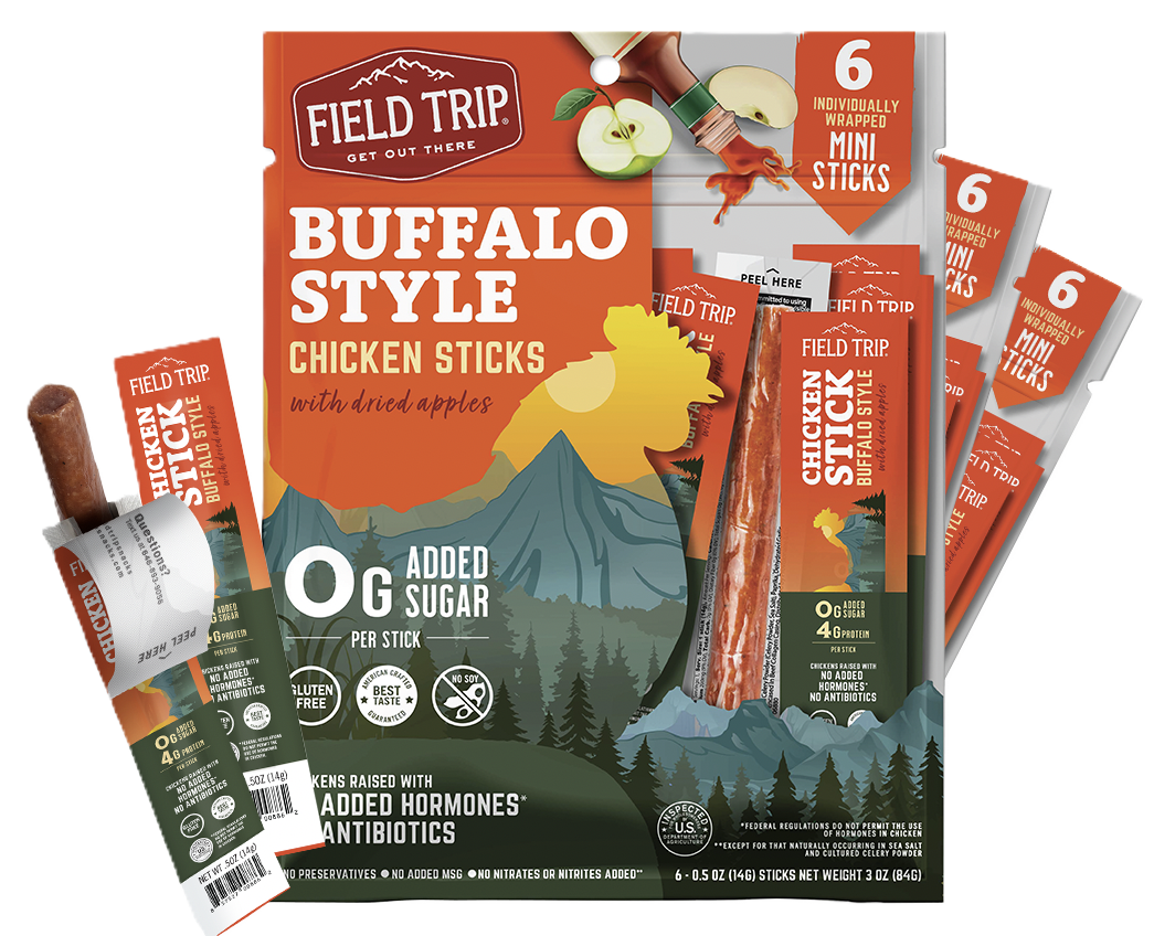 Buffalo Style .5oz 6ct Stick Bag (Chicken)