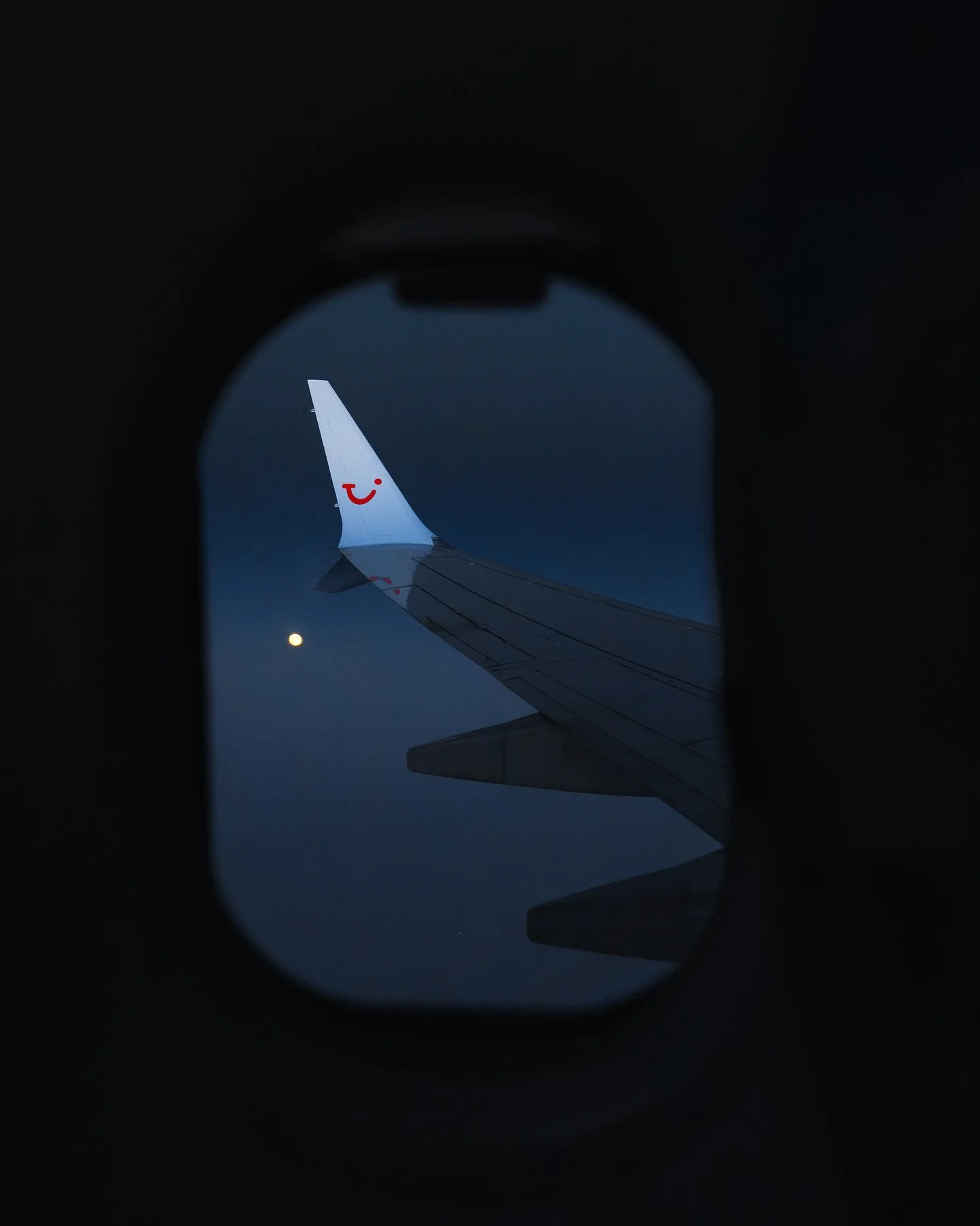 Flying at sunrise or sunset has to be my favourite! 

Catching some pastel skies and a full moon on my flight out to Lanzarote last month. 

The second photo of the moon was shot handheld from our room balcony when we arrived. A little out of focus a