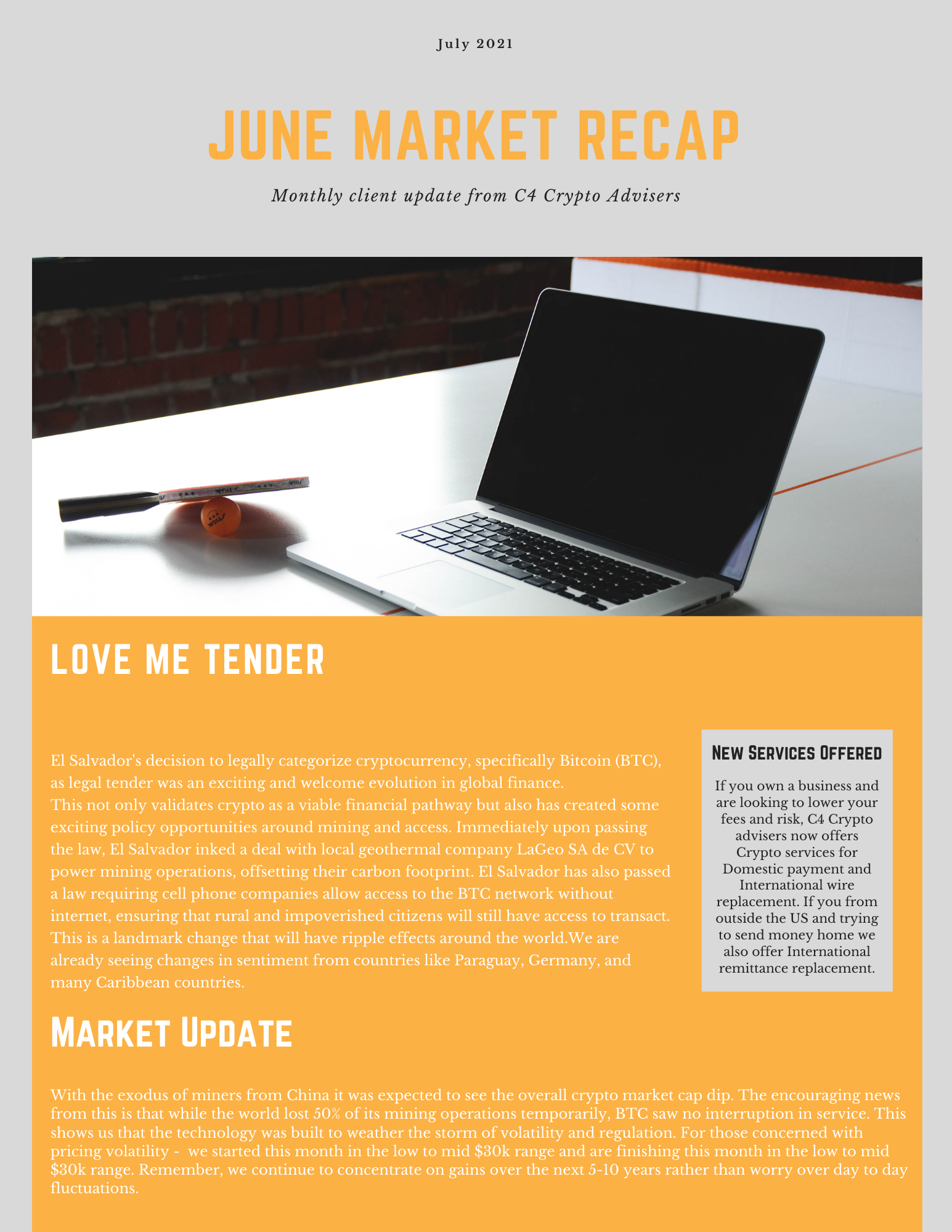 June Update