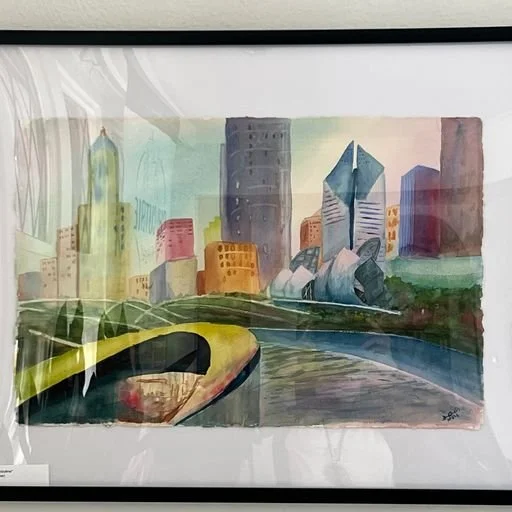 Millennium Park with Skyline