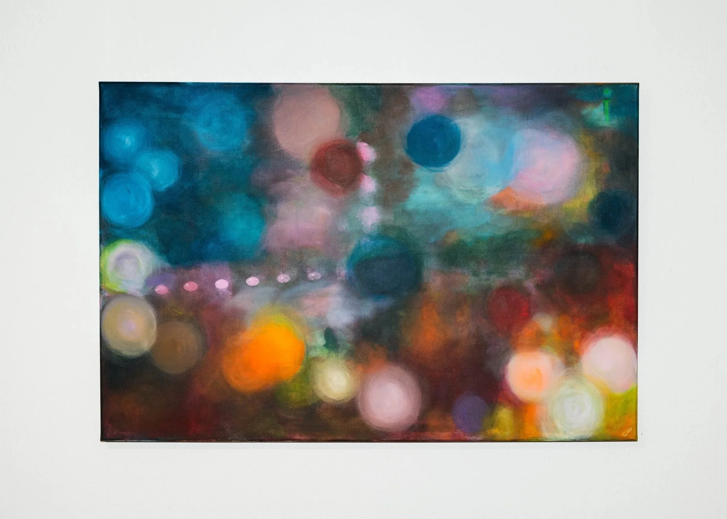 Hypnosis D (Edvard M.) - oil and acryllic on canvas. 120x80cm. 2023. Private collection