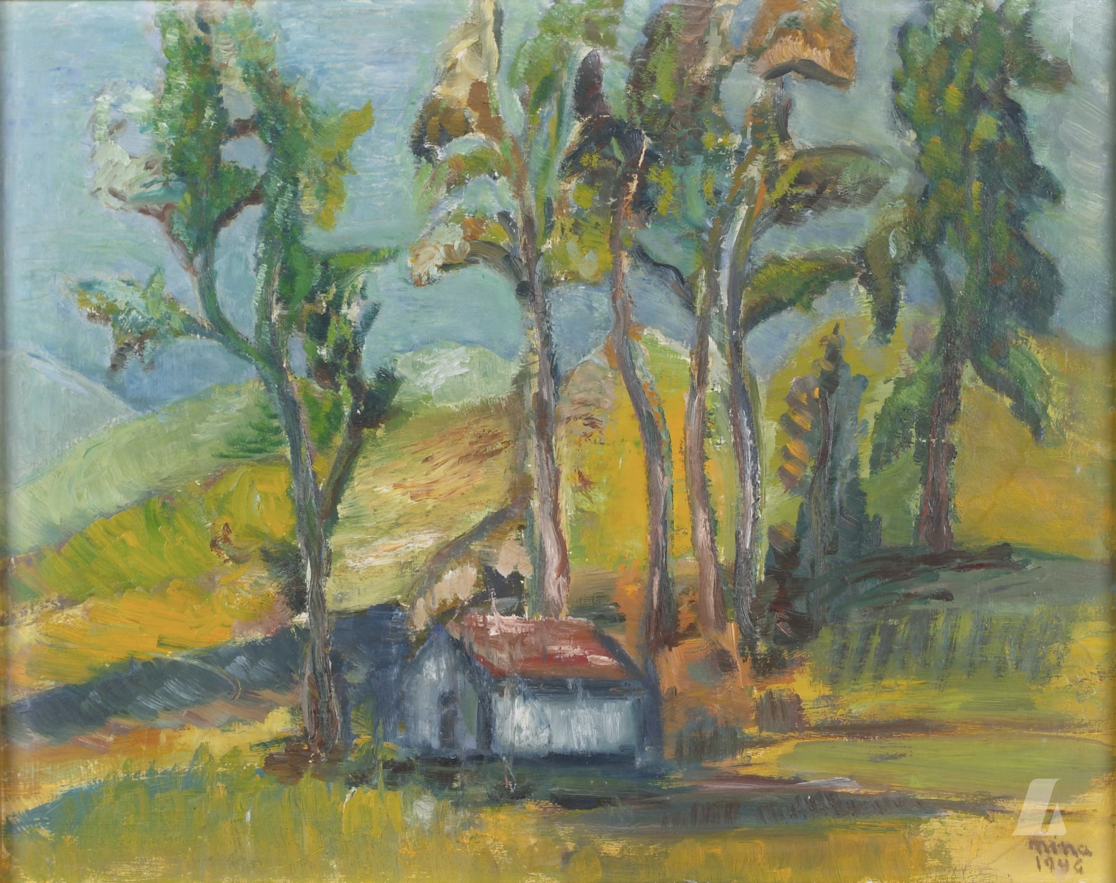 Nína Sæmundsson - Kofinn og hundurinn 