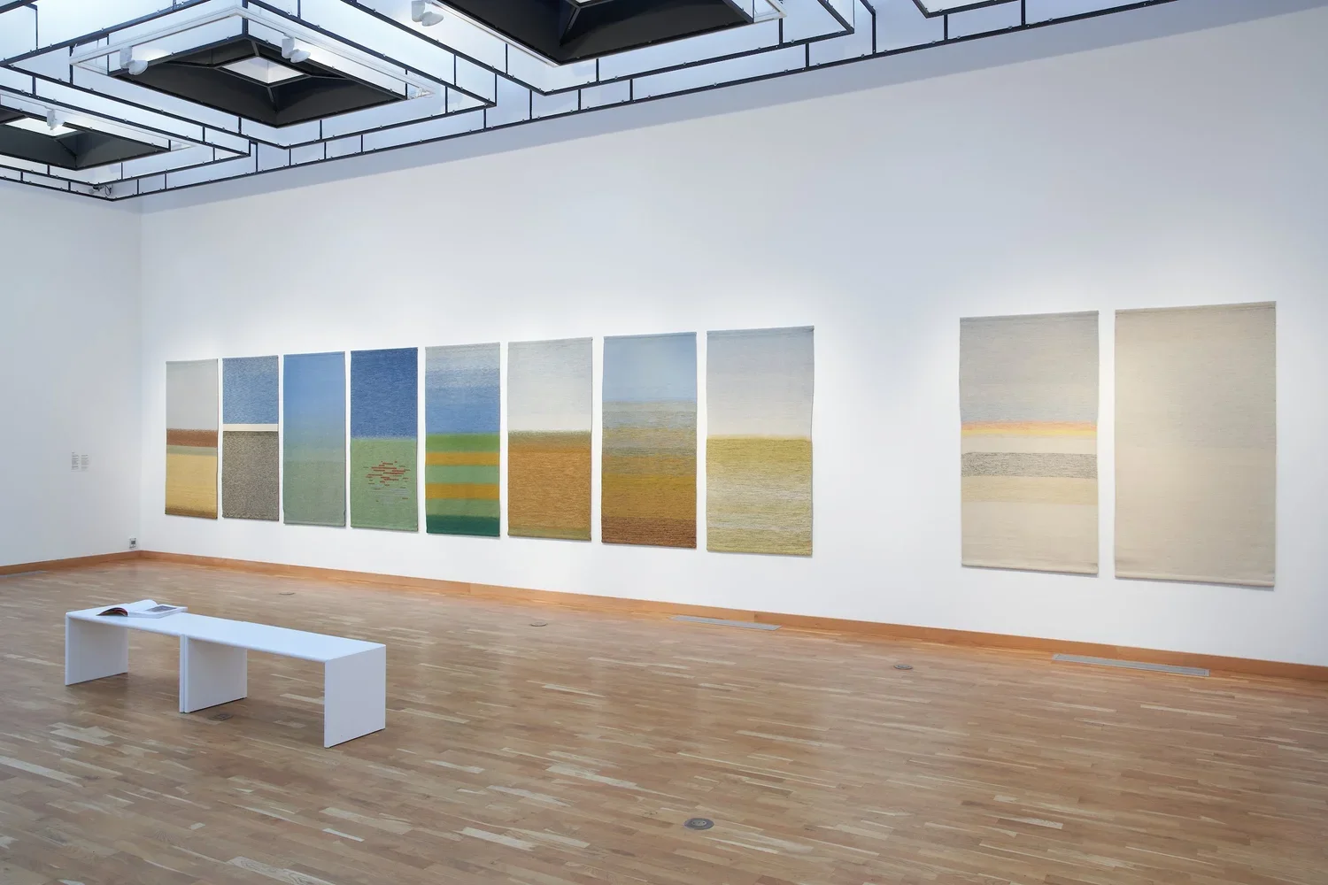 Hildur Hákonardóttir - Cycle of the Year, 1981-1982. 10 of 12 original panels . Wool.