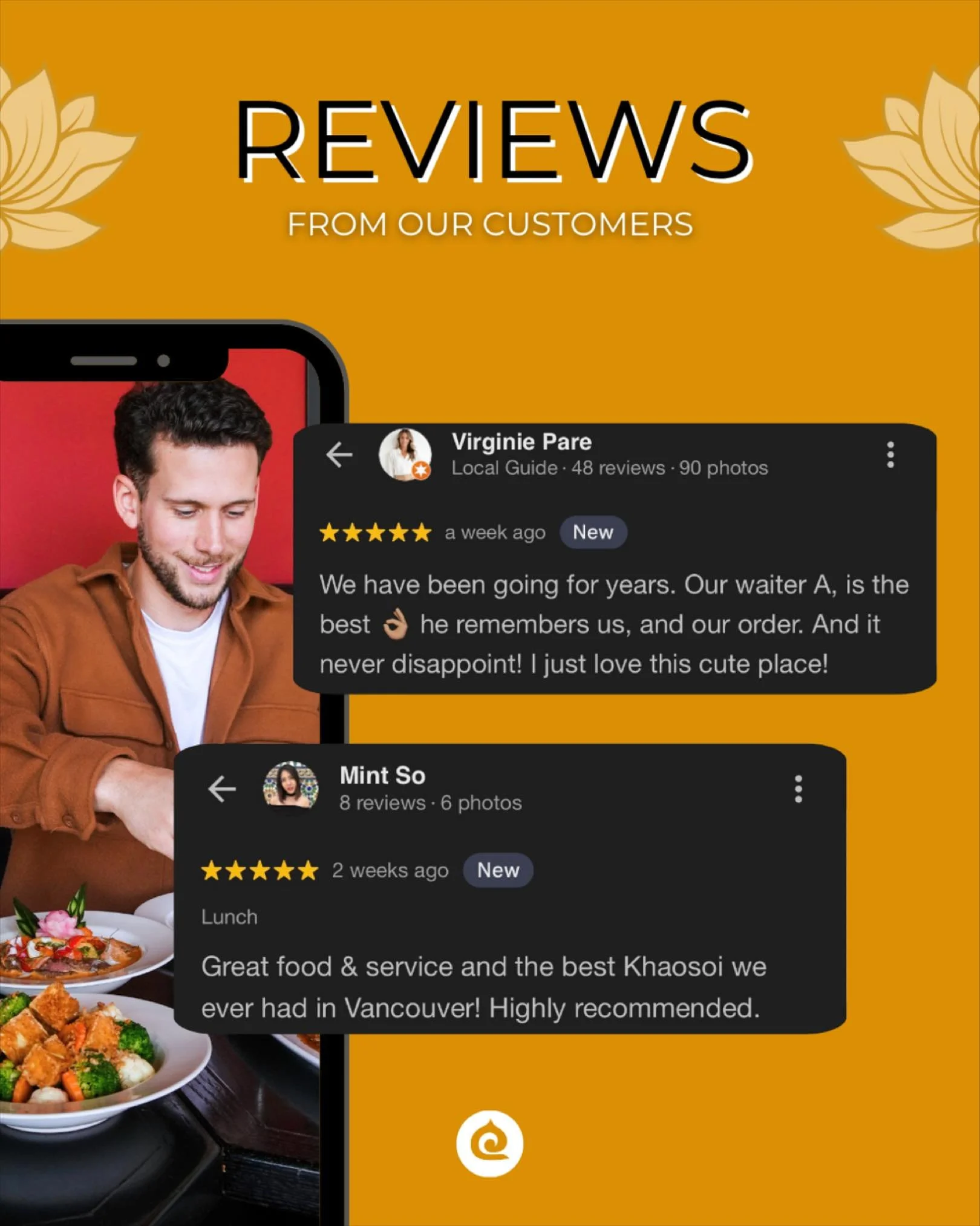 We love reading all of your reviews &mdash; every comment, photo, and message truly means the world to us. Your feedback helps us grow, improve, and continue doing what we love most: serving our community with dishes made from the heart. ❤️🍜

If you