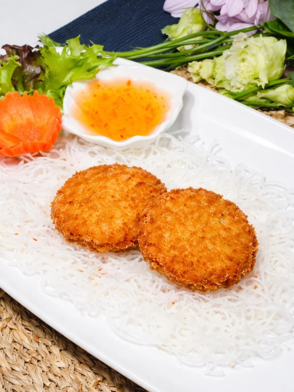 Good news, shrimp cake lovers! Our famous Shrimp Cakes at Chada Thai just got even better. You can now enjoy them in a 2-piece option, perfect for a light appetizer or a quick bite &mdash; not just the original 5-piece order!

These crispy bites are 
