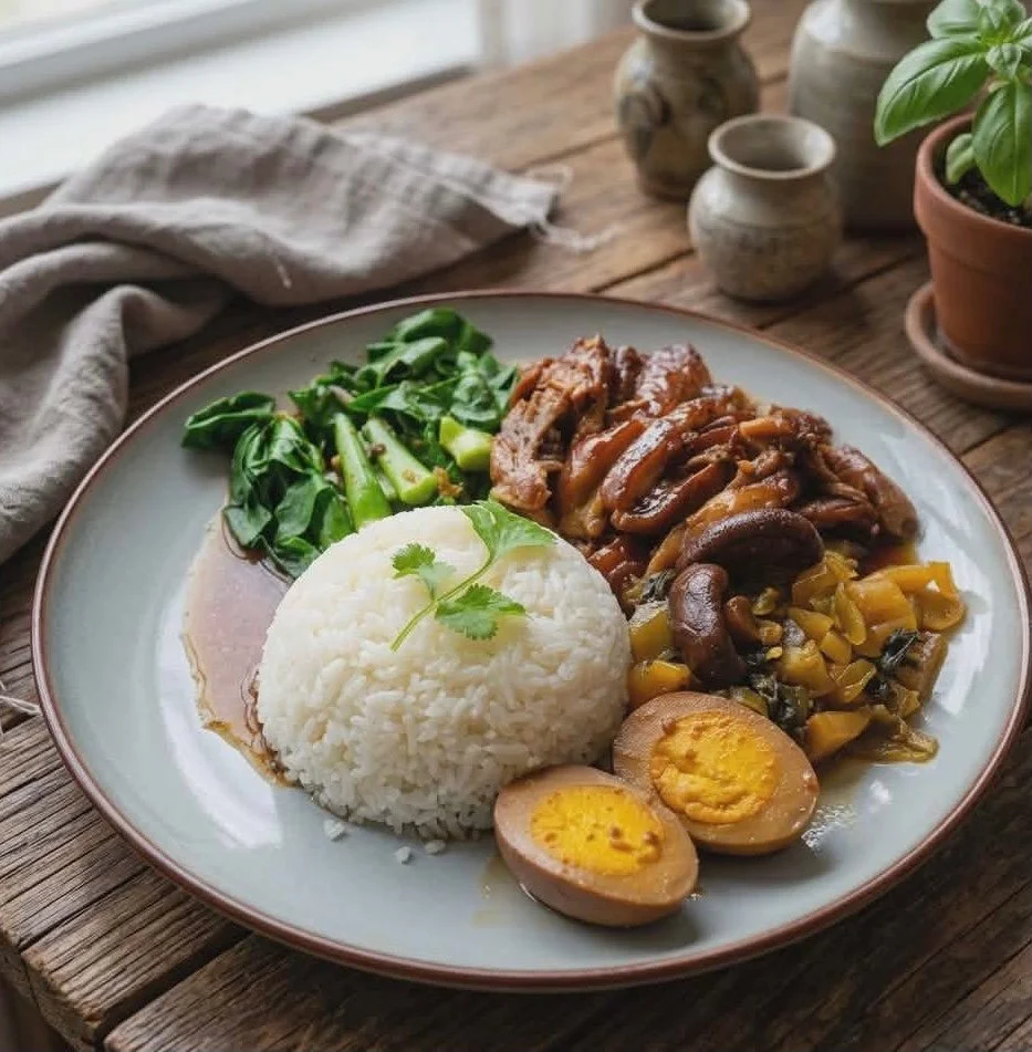 Meet our Khao Kha Moo &mdash; tender, heritage-style pork slow-braised to perfection in a rich, aromatic five-spice blend that melts in your mouth with every bite. 🤤✨

Served with our signature zesty chili vinegar on the side for that perfect tangy 