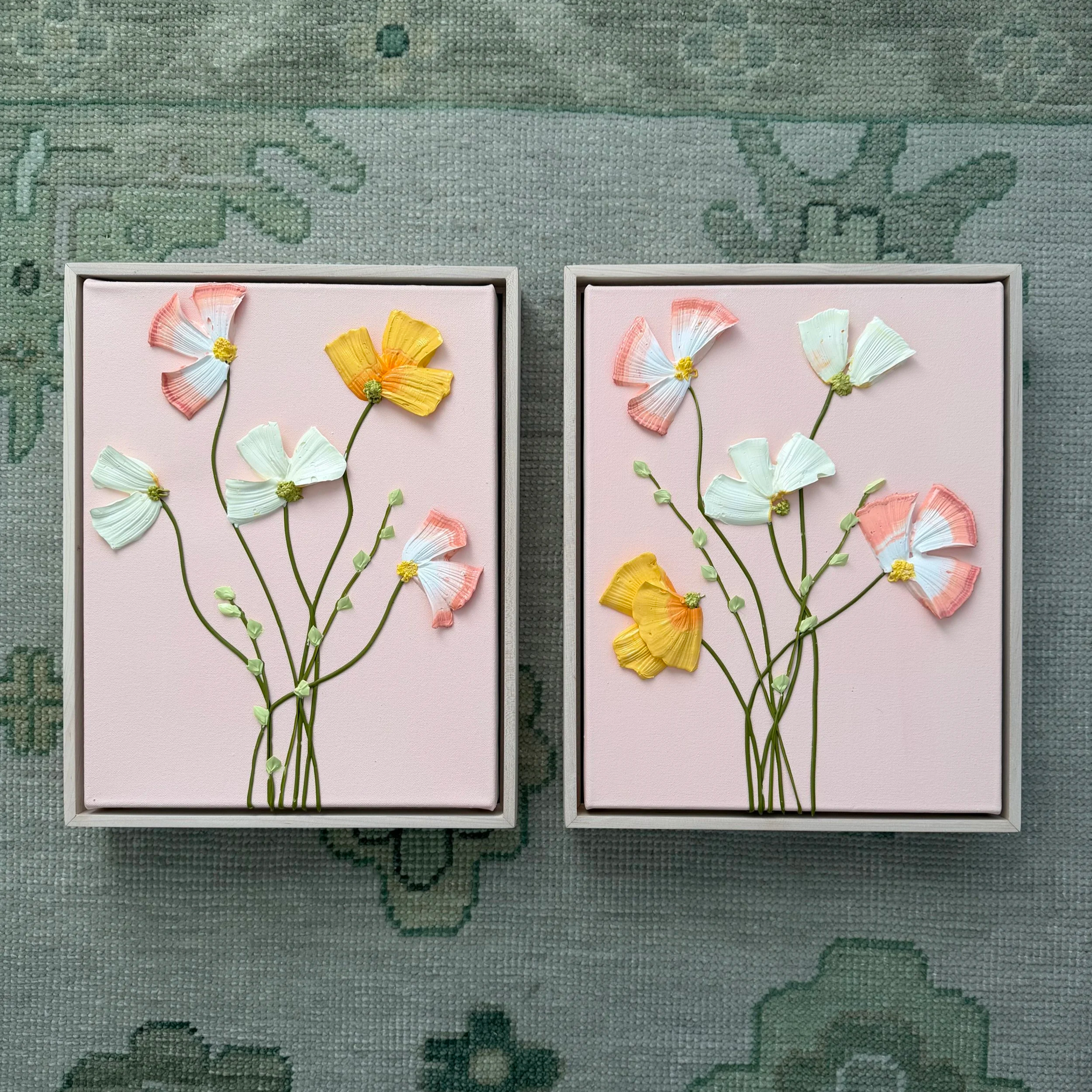 CORAL POPPIES I & II