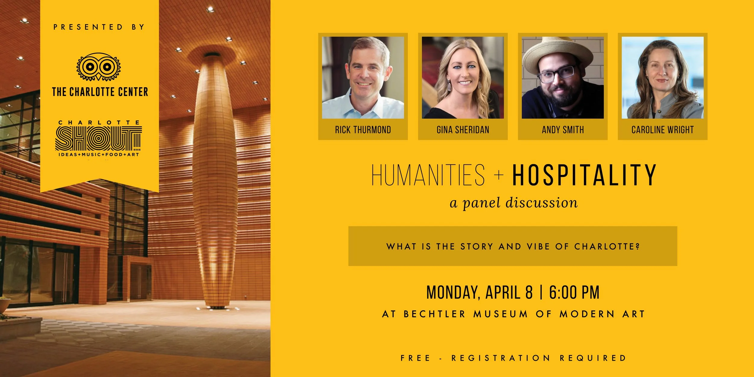 Humanities + Design: A Panel Discussion! — The Charlotte Center